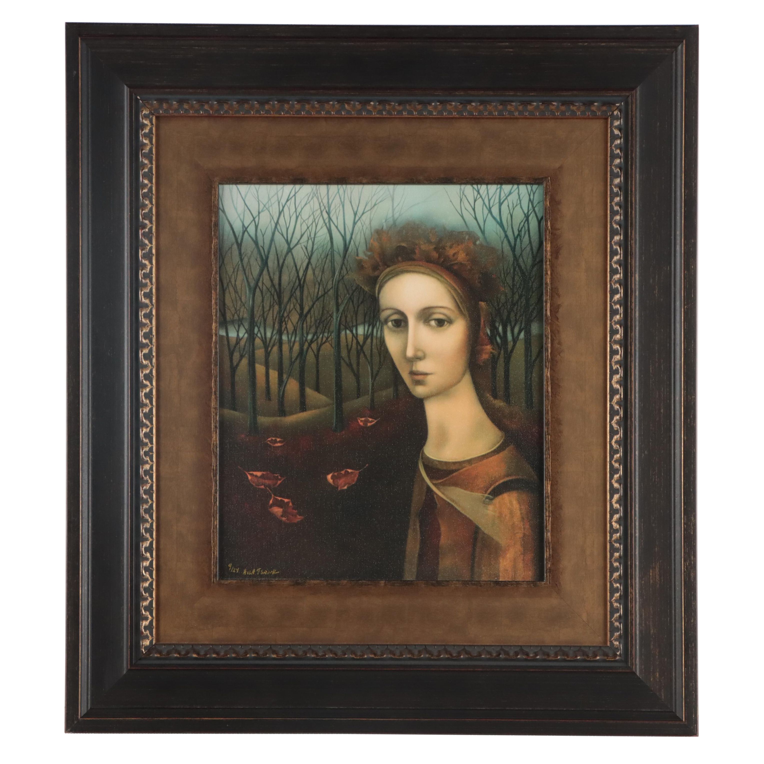 Alla Tsank Giclée "November Queen"