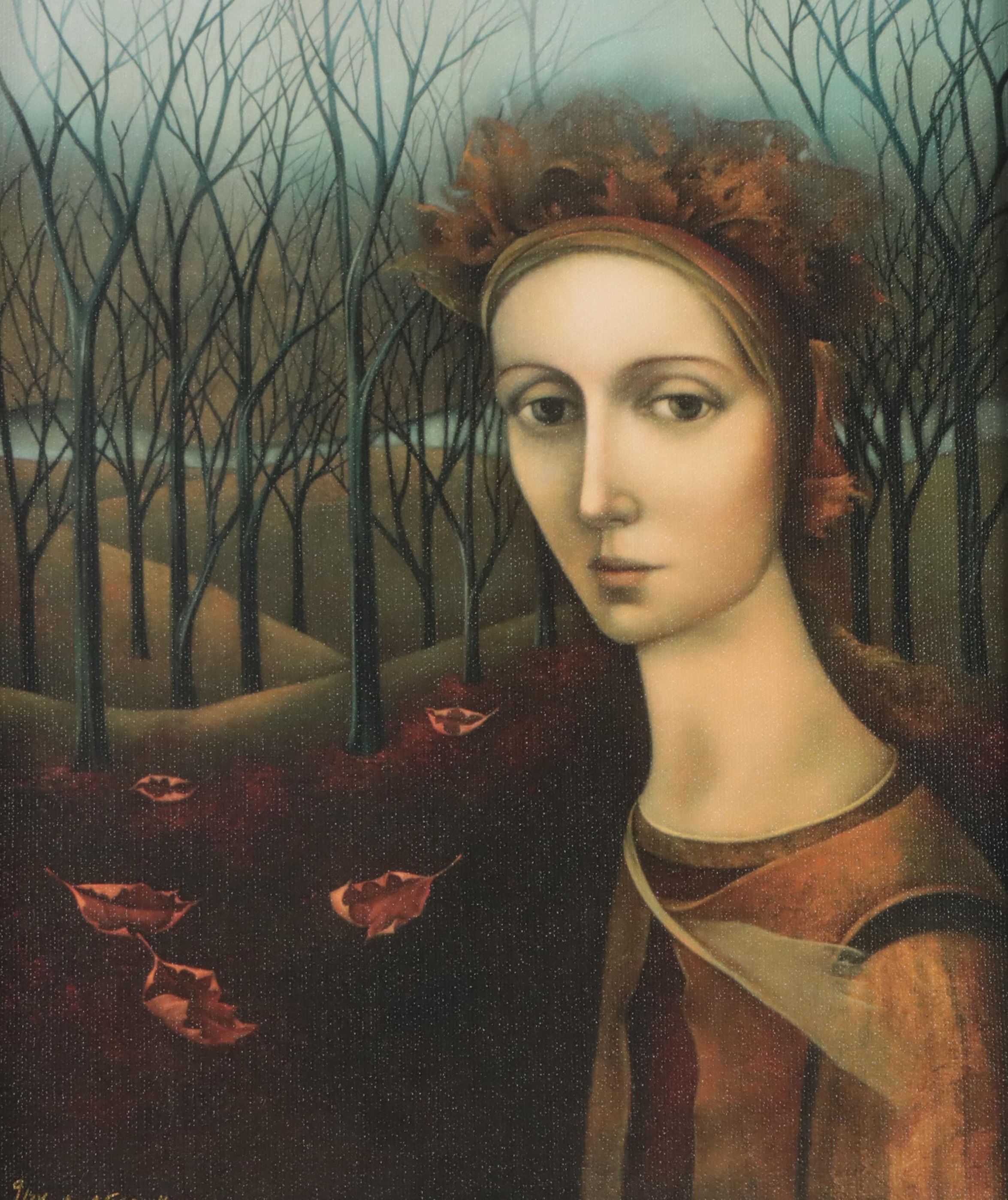 Alla Tsank Giclée "November Queen"