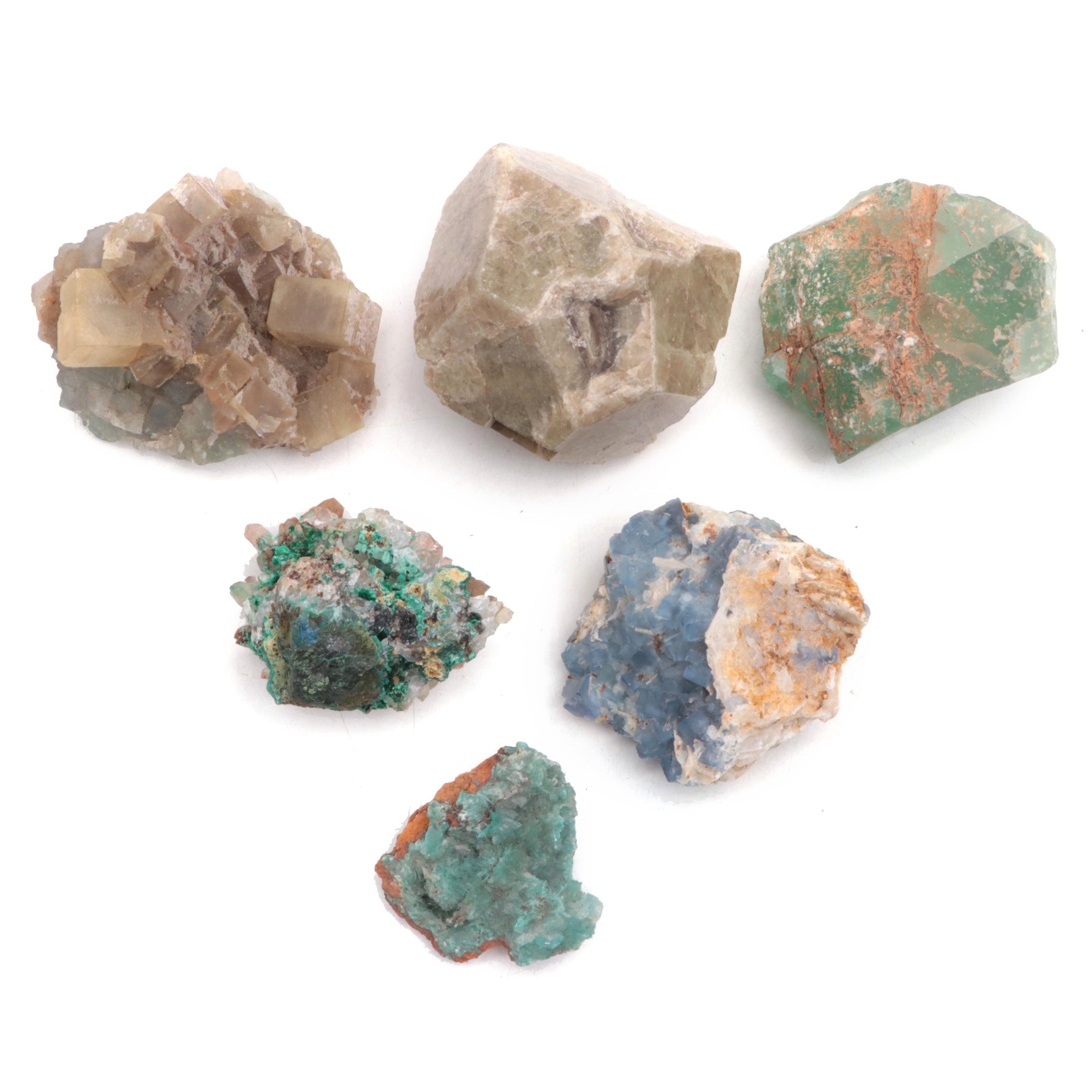 Fluorite, Mica, and Other Mineral Specimens