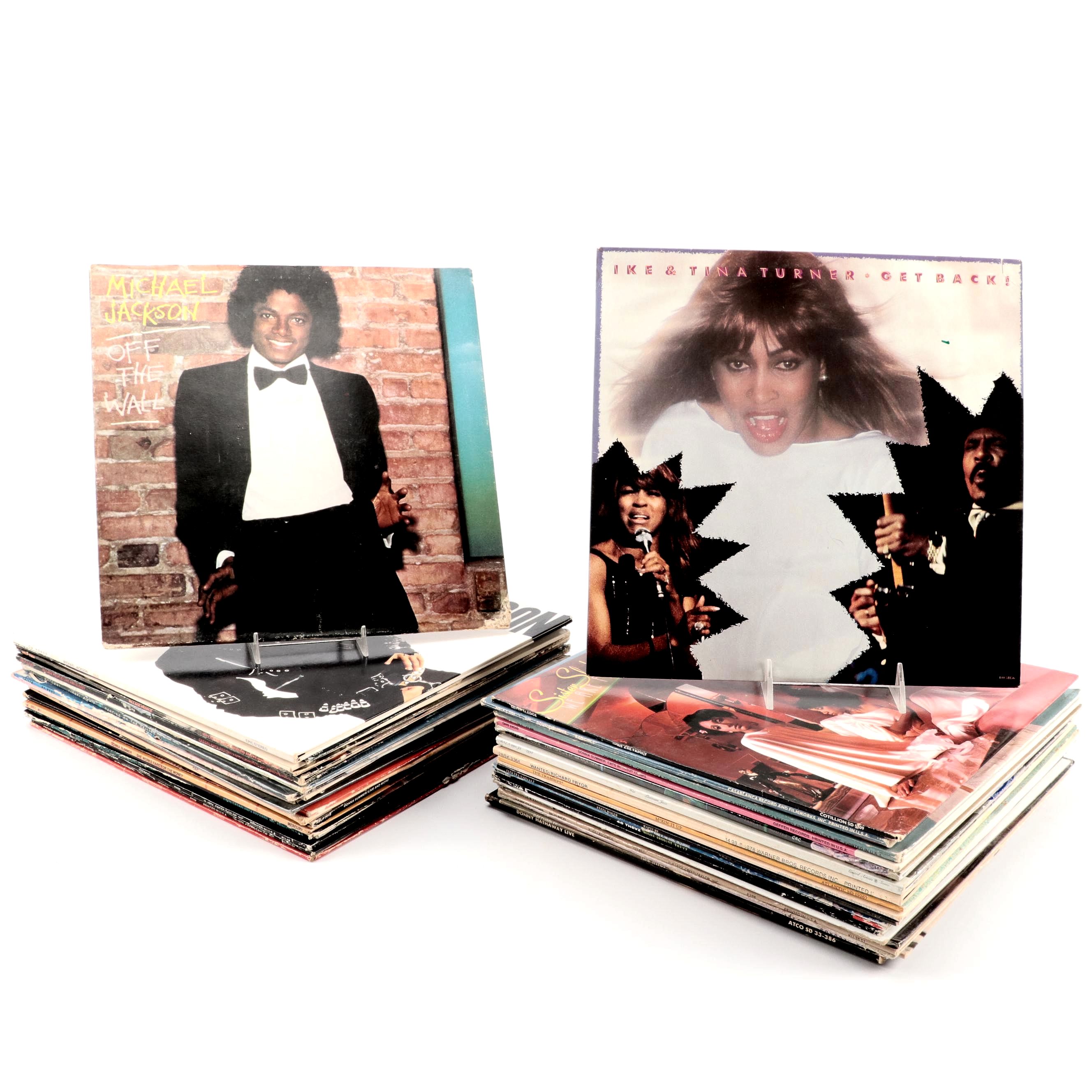 Michael Jackson, Ike and Tina Turner, Donna Summer, Stevie Wonder and More LPs