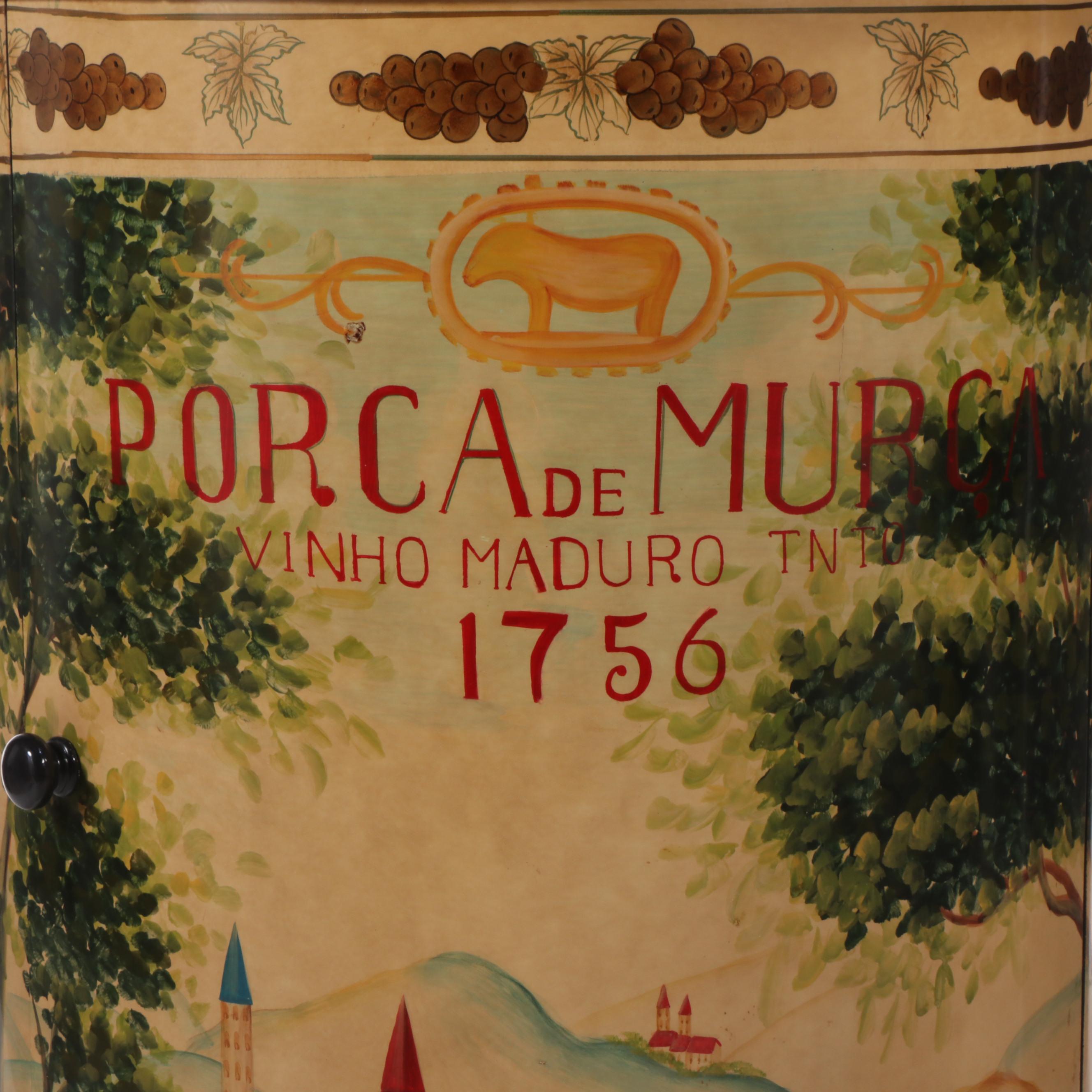 Large "Porca de Murça" Bottle-Form Wine Cabinet