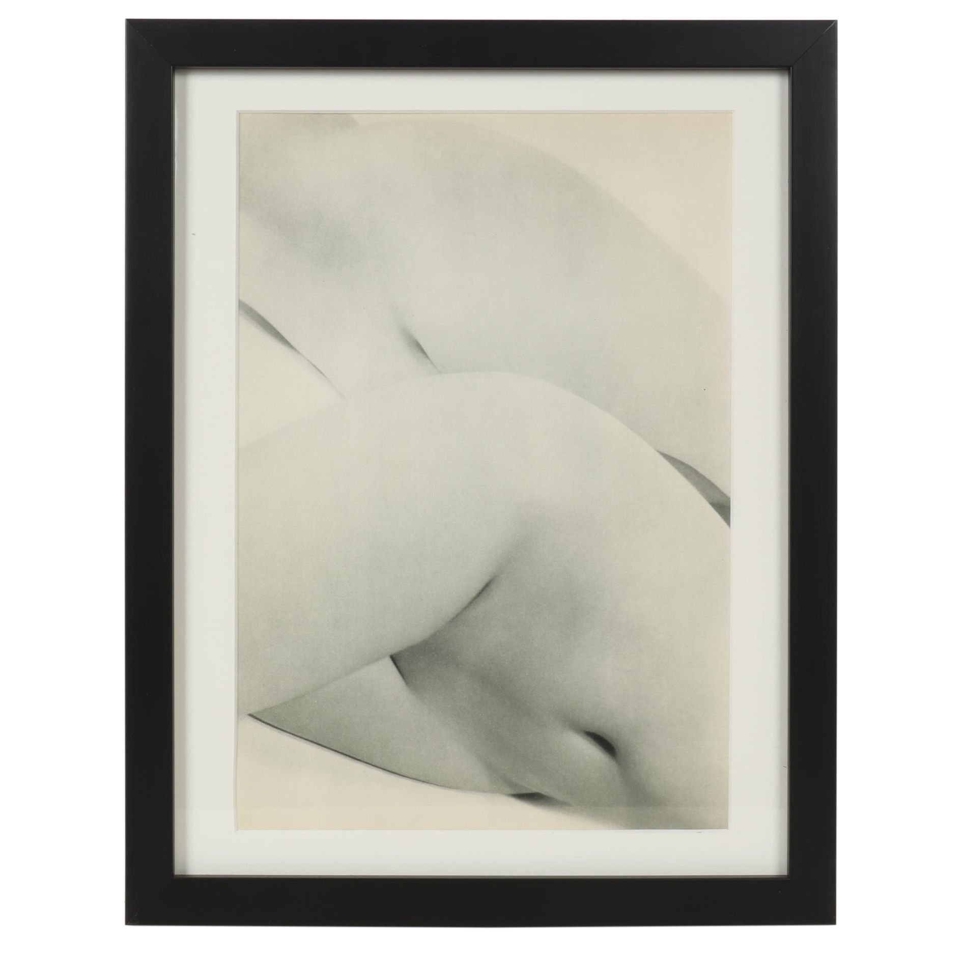 Nude Portrait Rotogravure From "Le Nu International," 1954