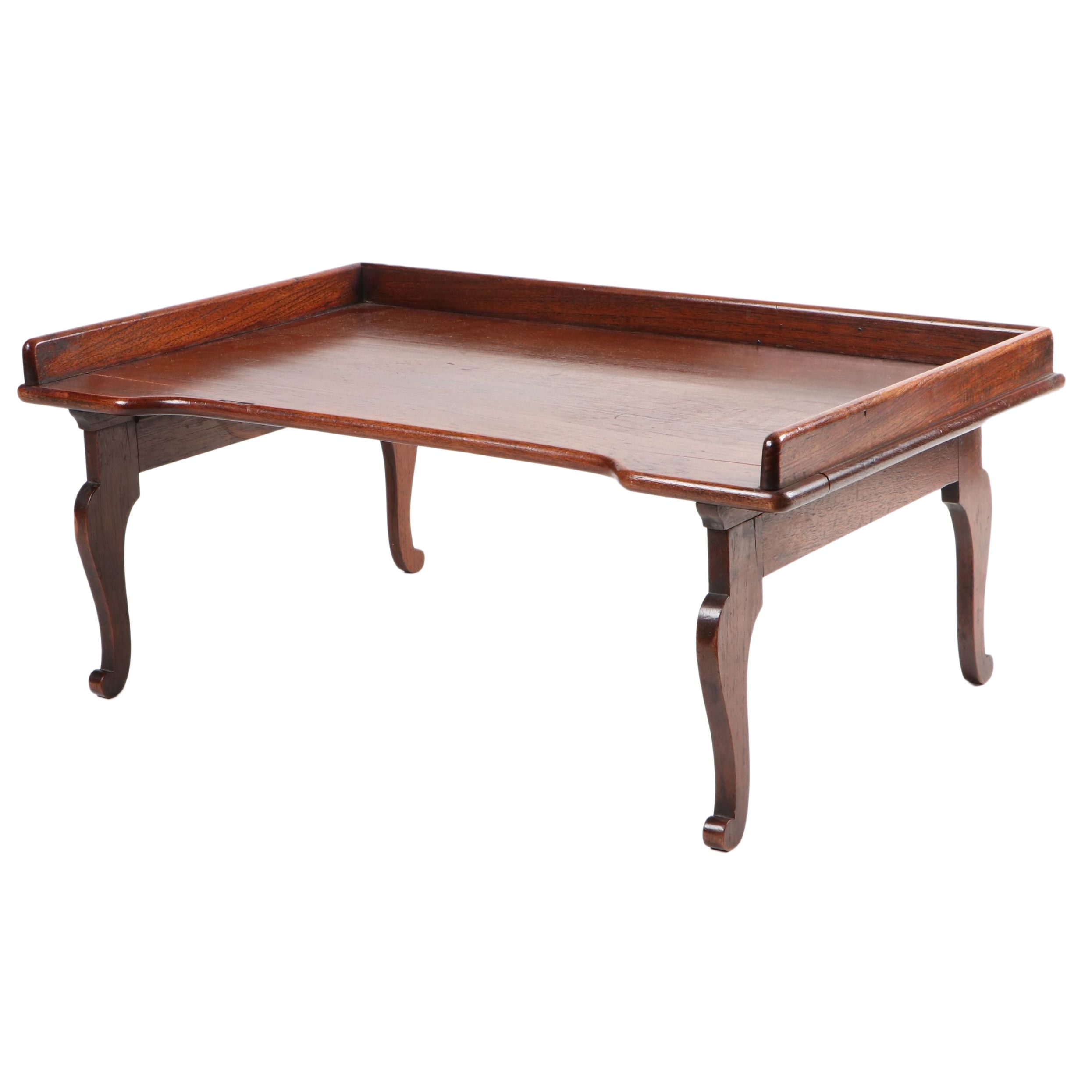 Wooden Folding Bed Tray