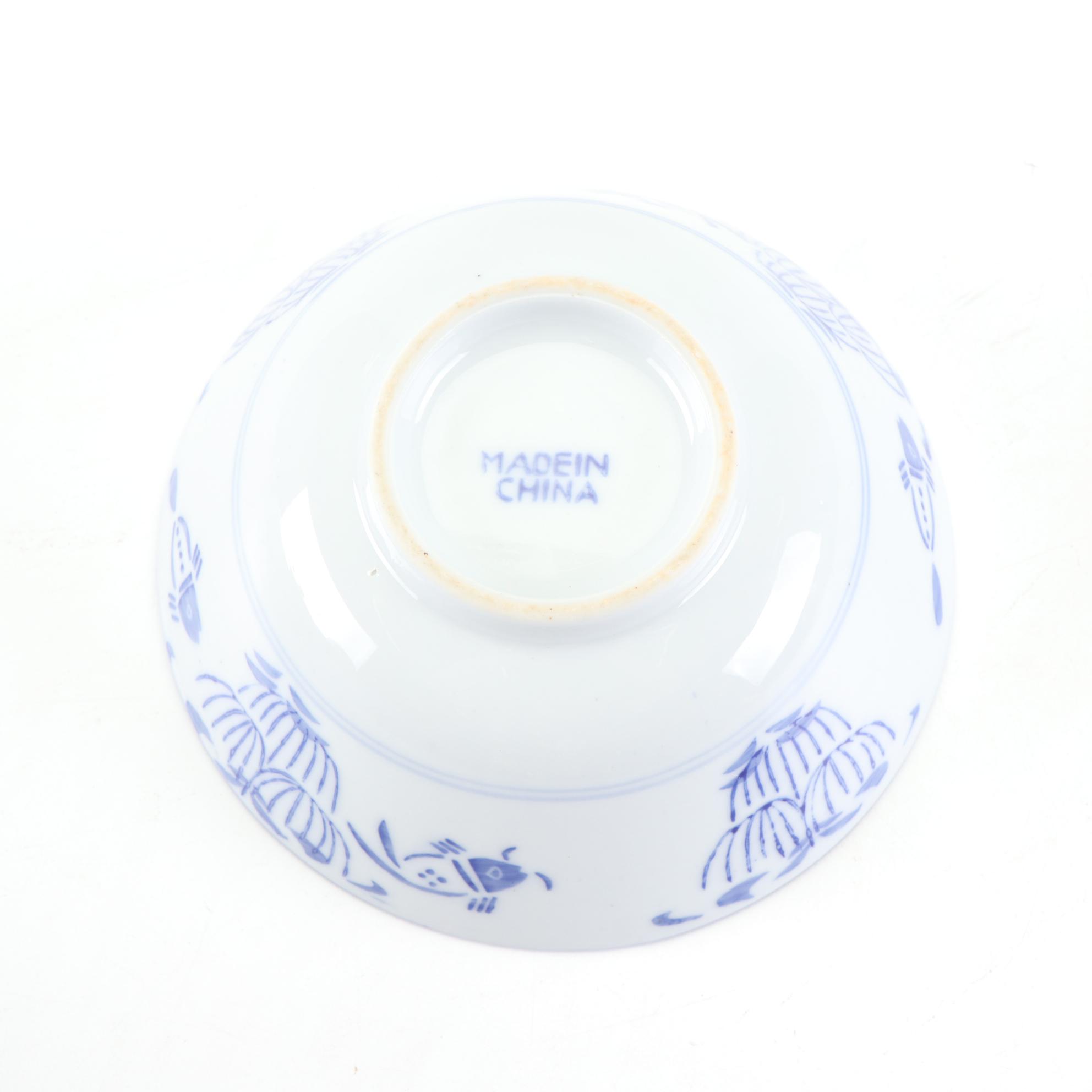 Chinese Blue and White Porcelain Bowls