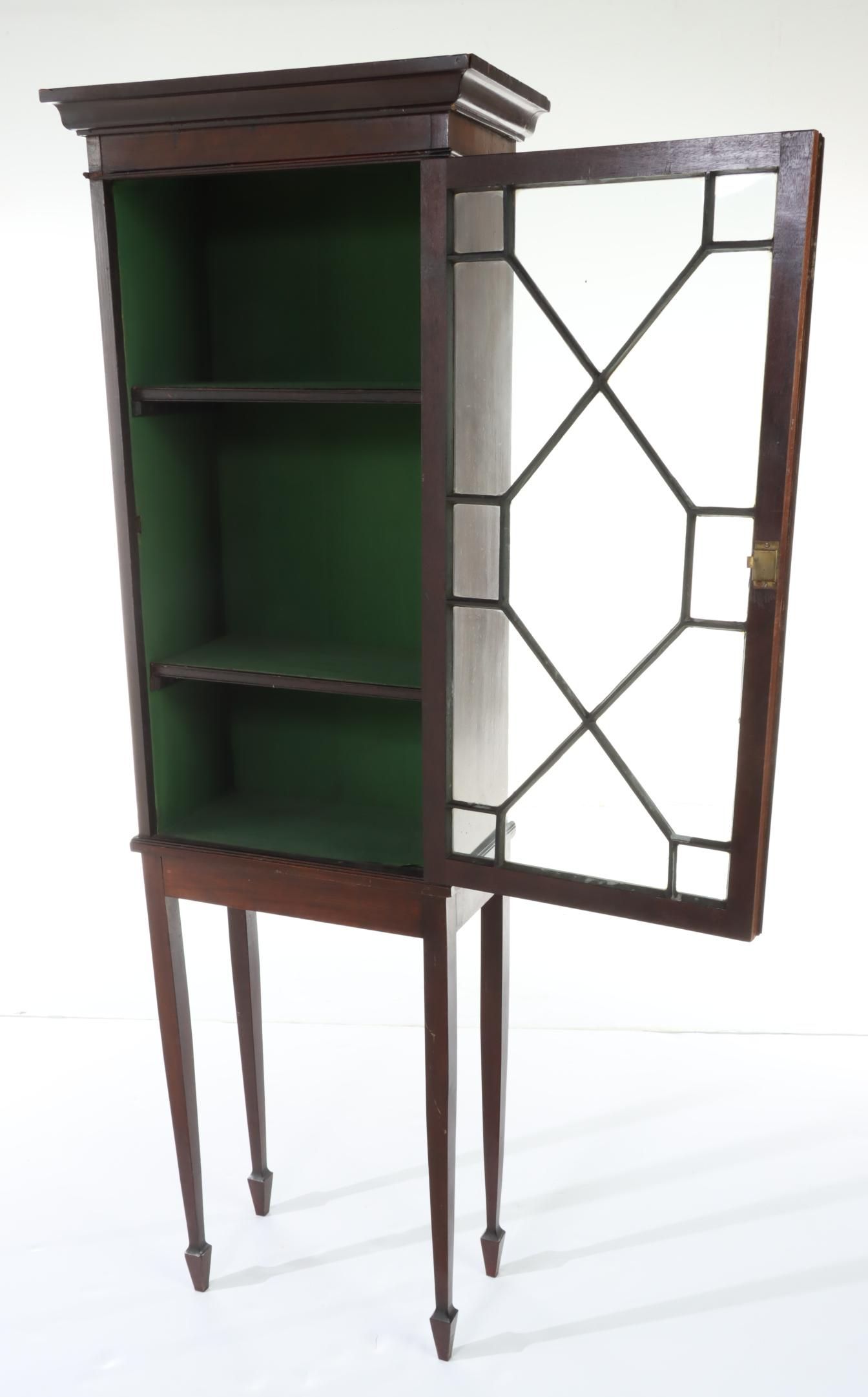 George III Style Mahogany Bookcase-on-Stand