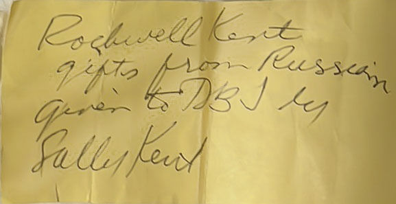 Vintage Amber Gentleman's Tie Bar and Cufflinks with Rockwell Kent Provenance