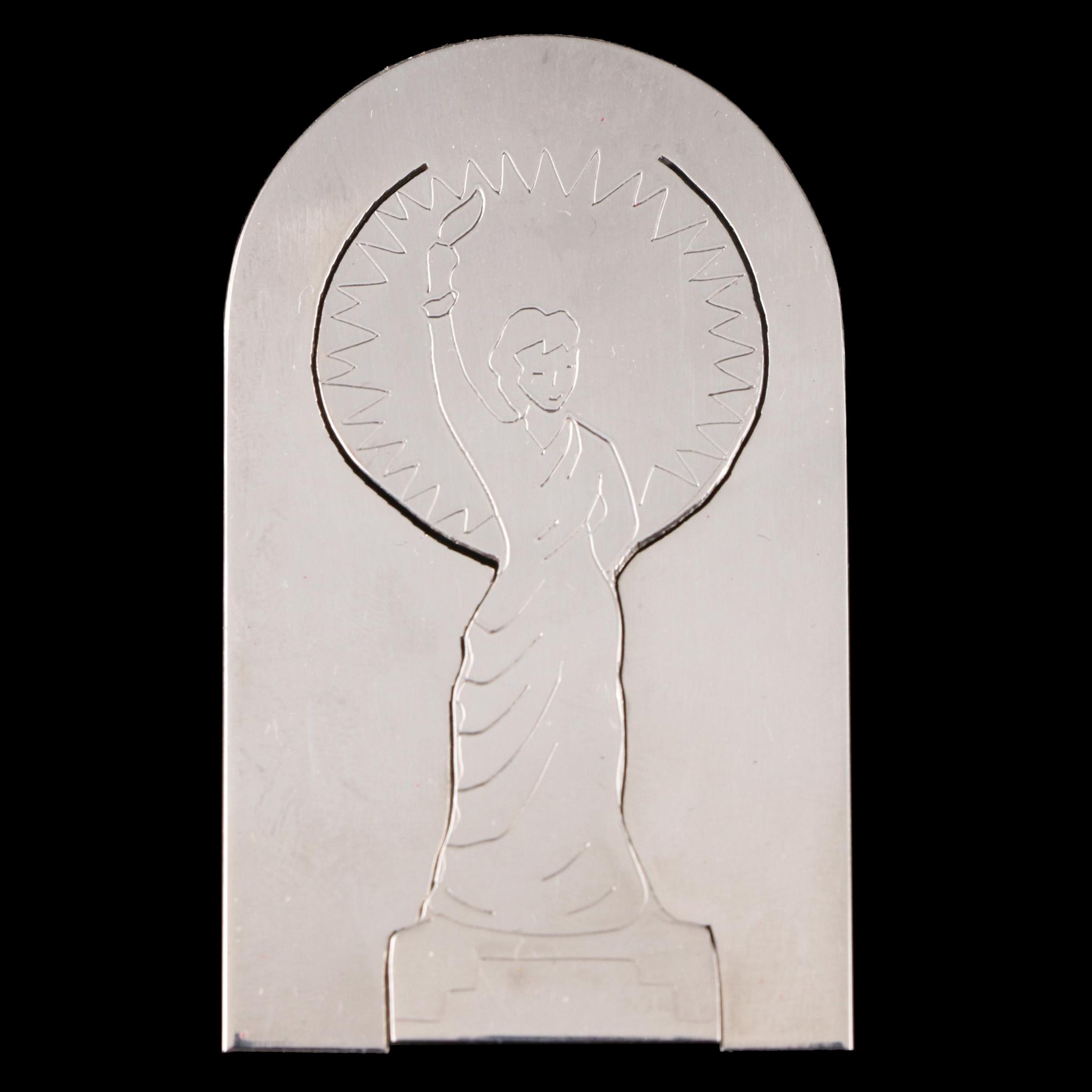 Cartier Statue of Liberty Sterling Silver Paperclip