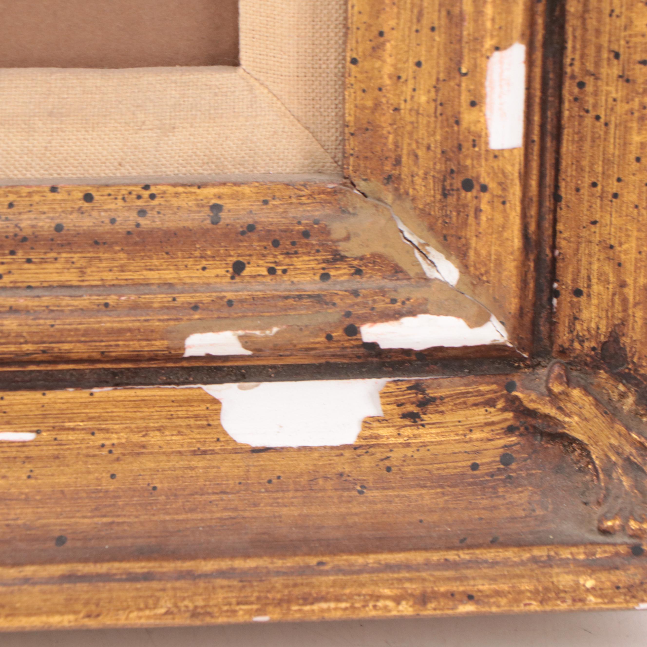 Portrait Oil Painting of Seated Woman With Cat