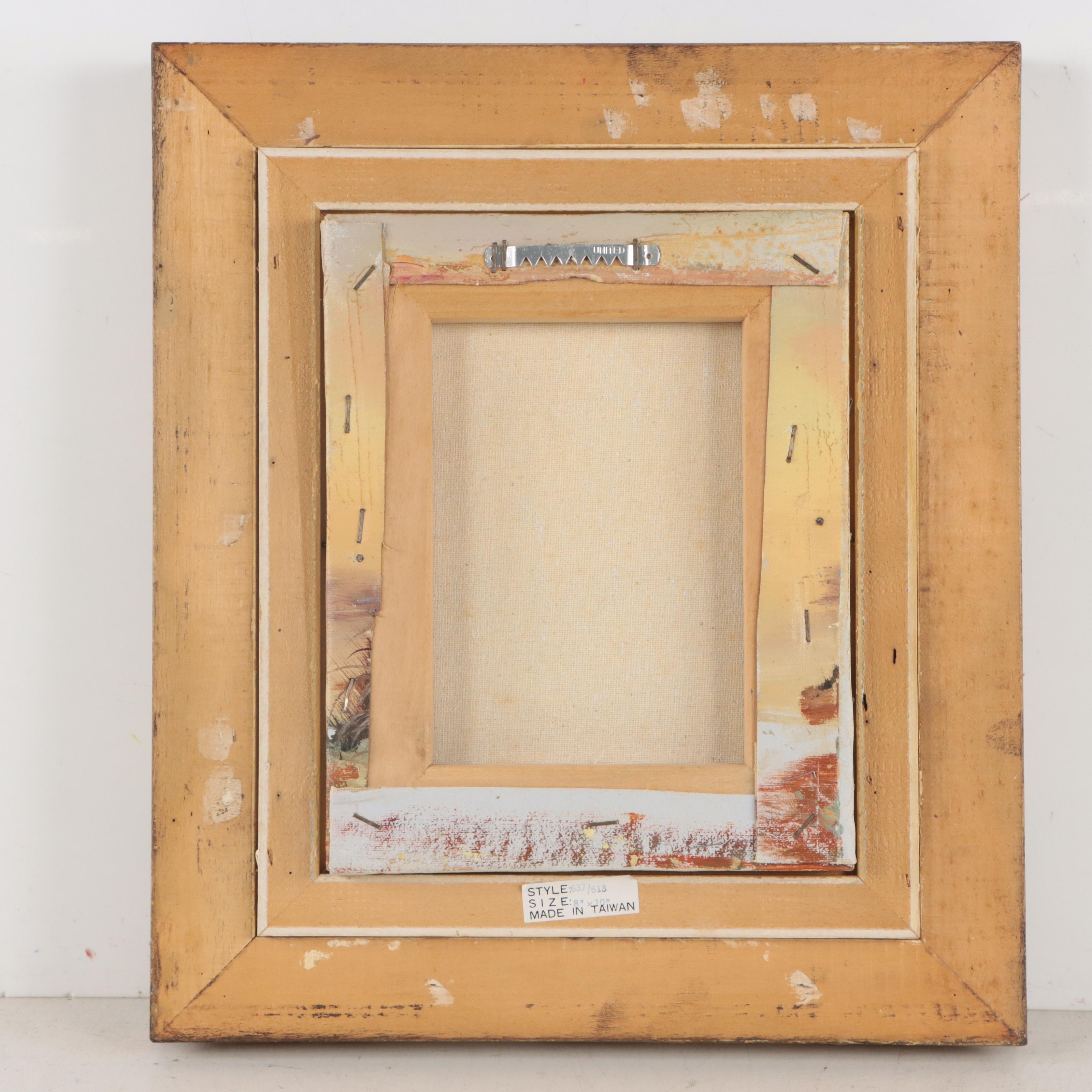 Coastal Landscape Oil Painting