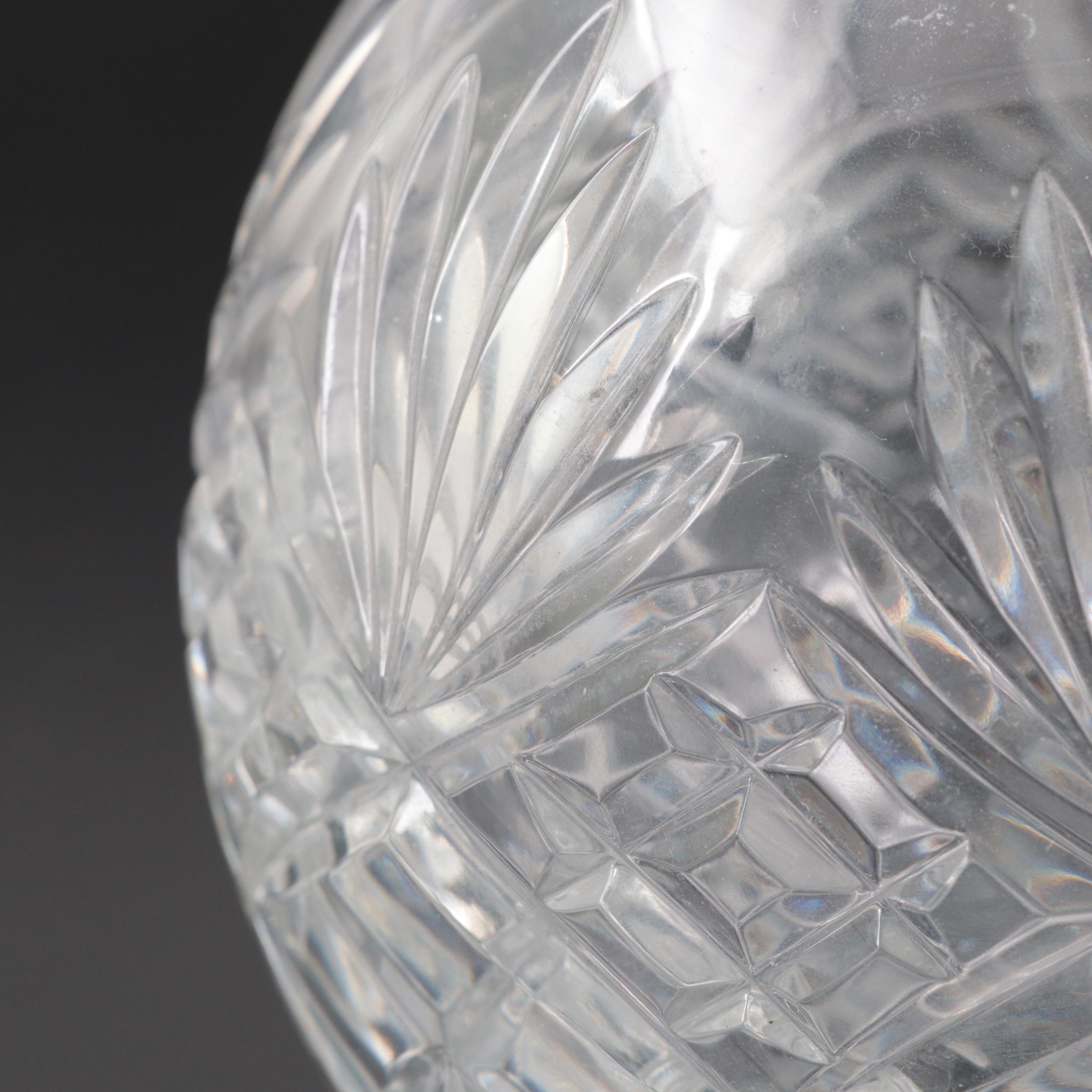 Waterford "Irish Lace" Crystal Vase with Other Ice Bucket and Rose Bowl