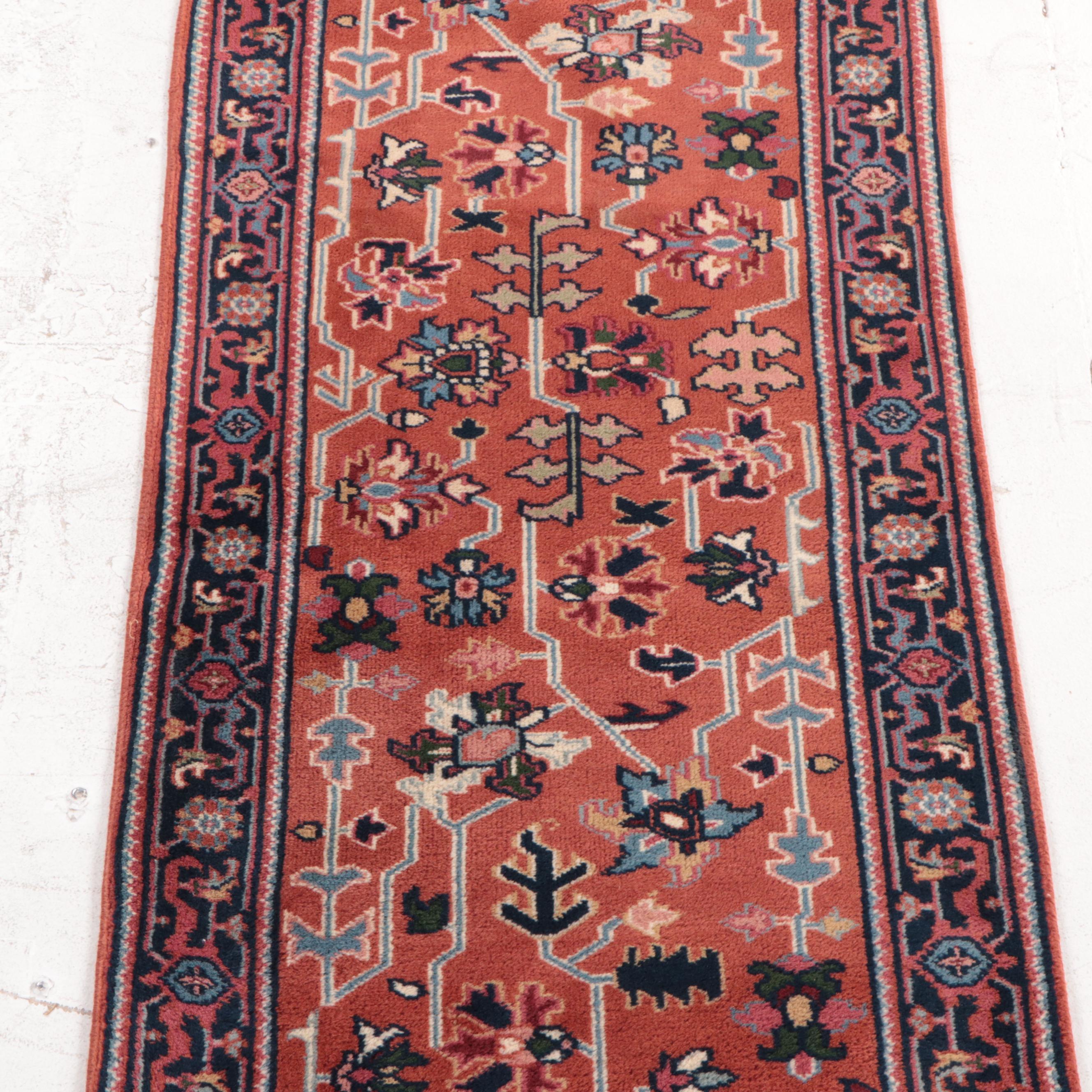 2'7 x 7'11 Hand-Knotted Persian Arak Carpet Runner