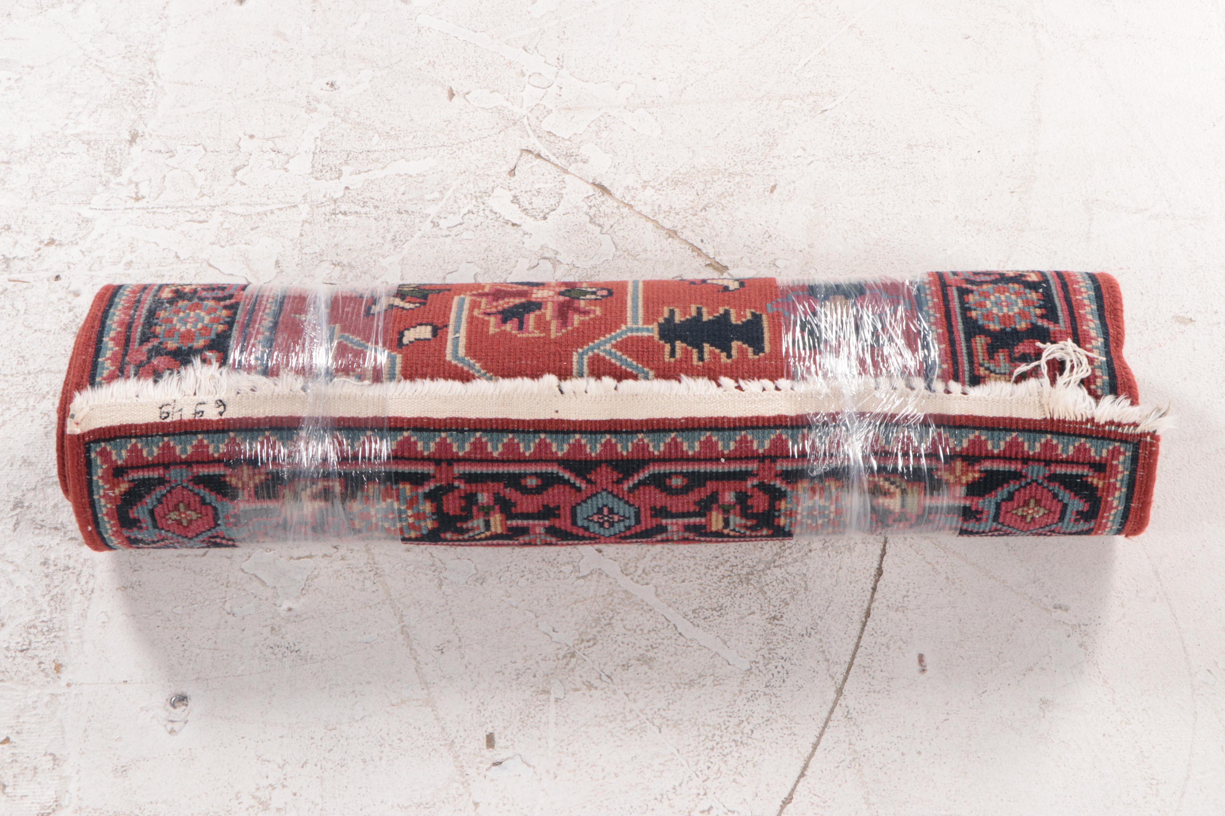 2'7 x 7'11 Hand-Knotted Persian Arak Carpet Runner