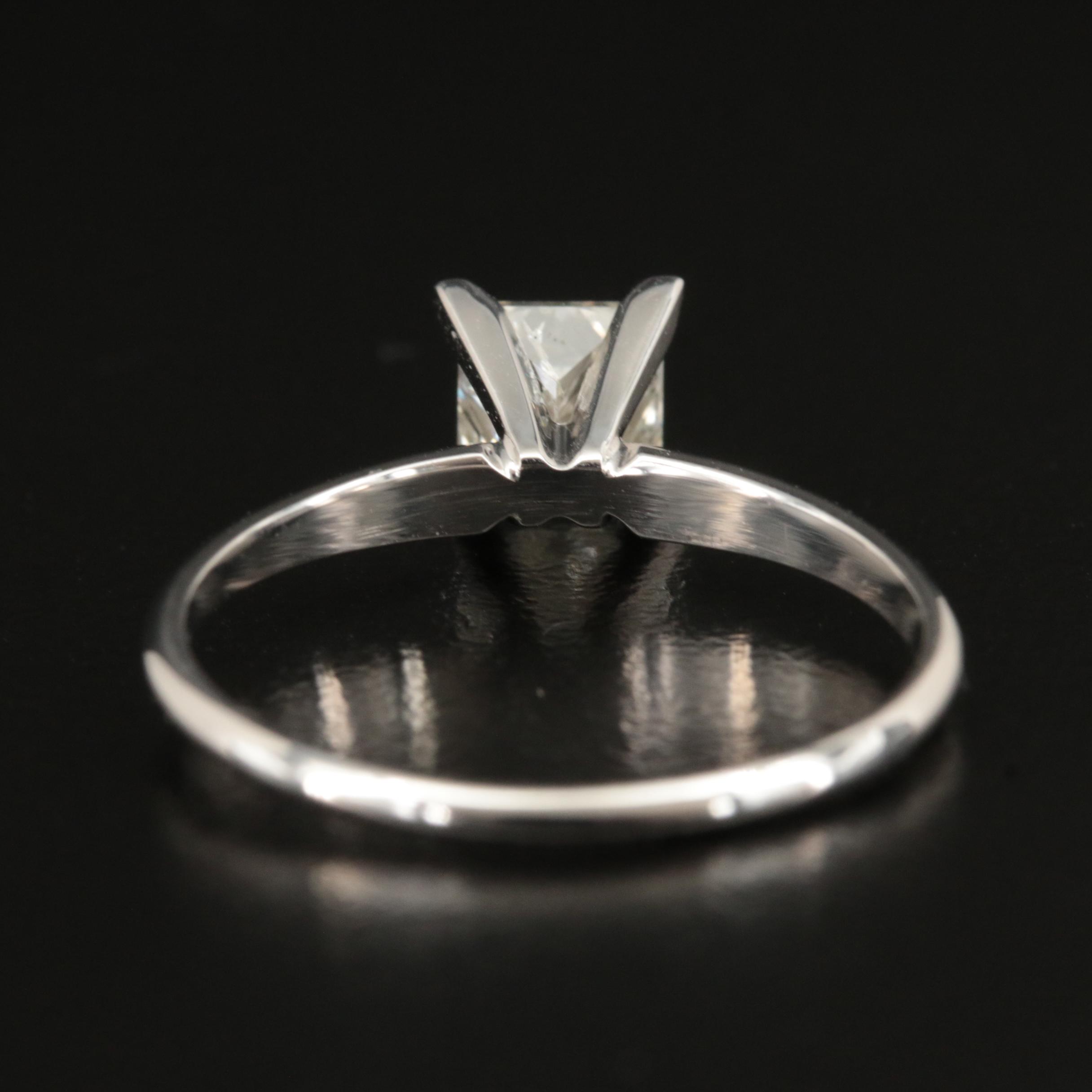 10K 1.05 CT Diamond Solitaire Ring