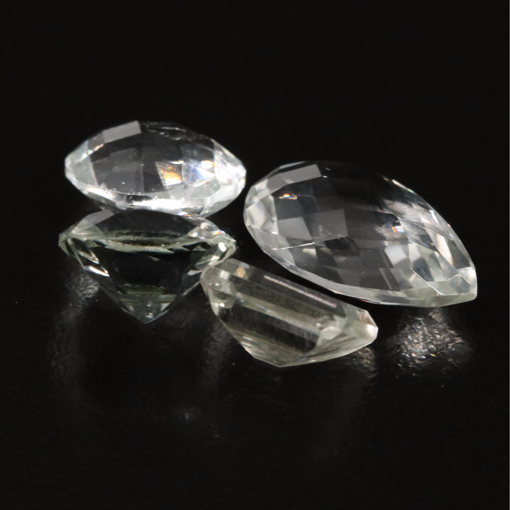 Loose 15.92 CTW Prasiolite Lot