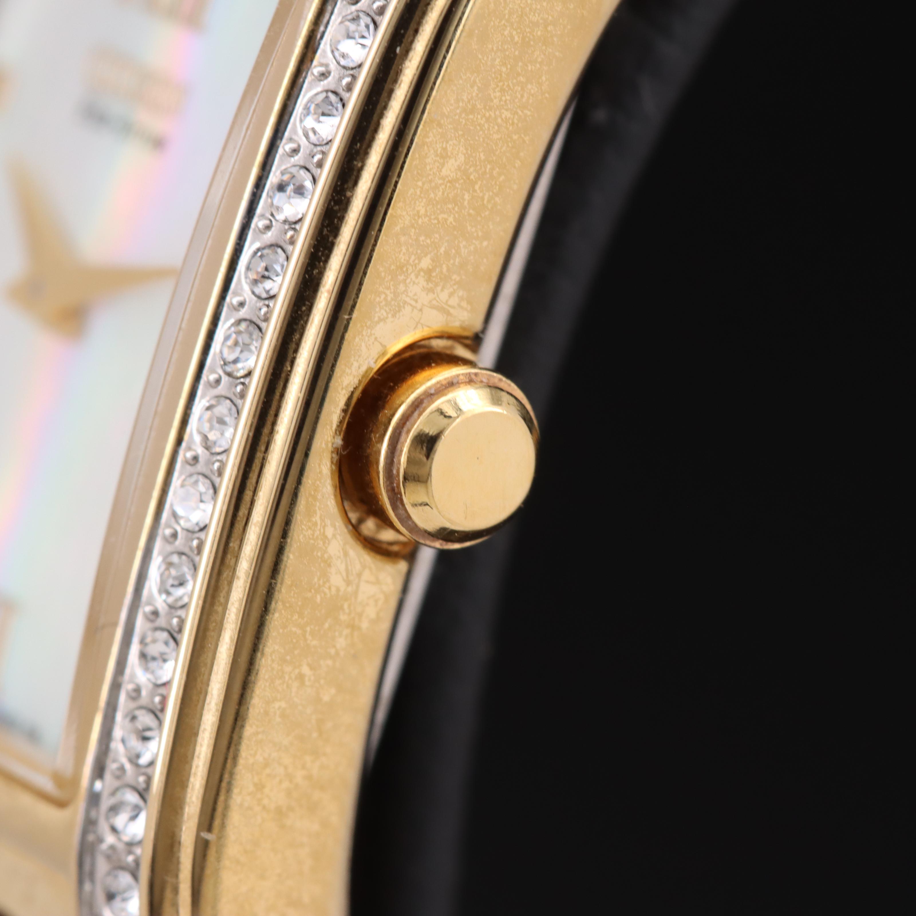 Citizen Eco-Drive Mother-of-Pearl Dial with Crystal Watch