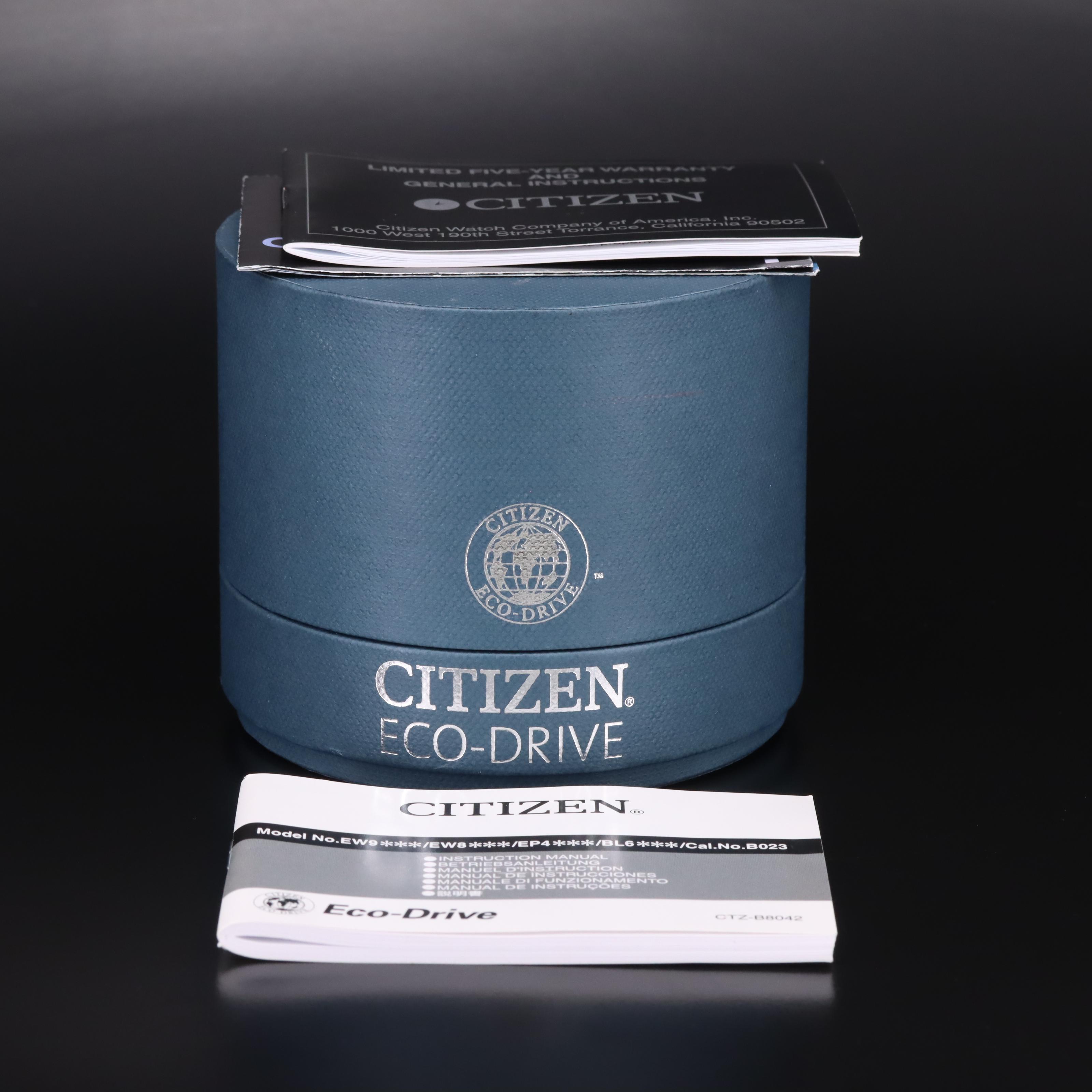 Citizen Eco-Drive Mother-of-Pearl Dial with Crystal Watch