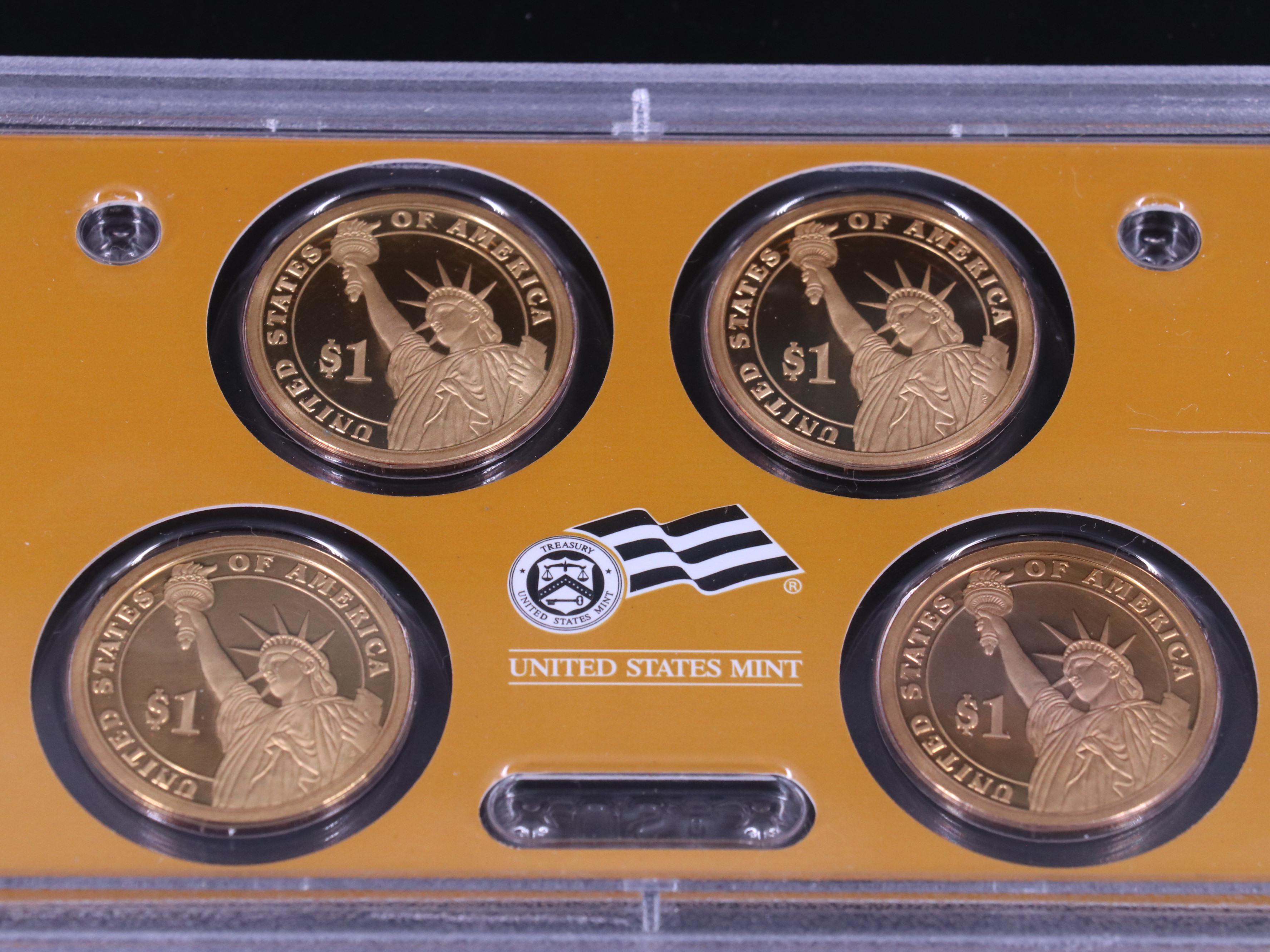 Eight Modern U.S. Mint Proof Sets