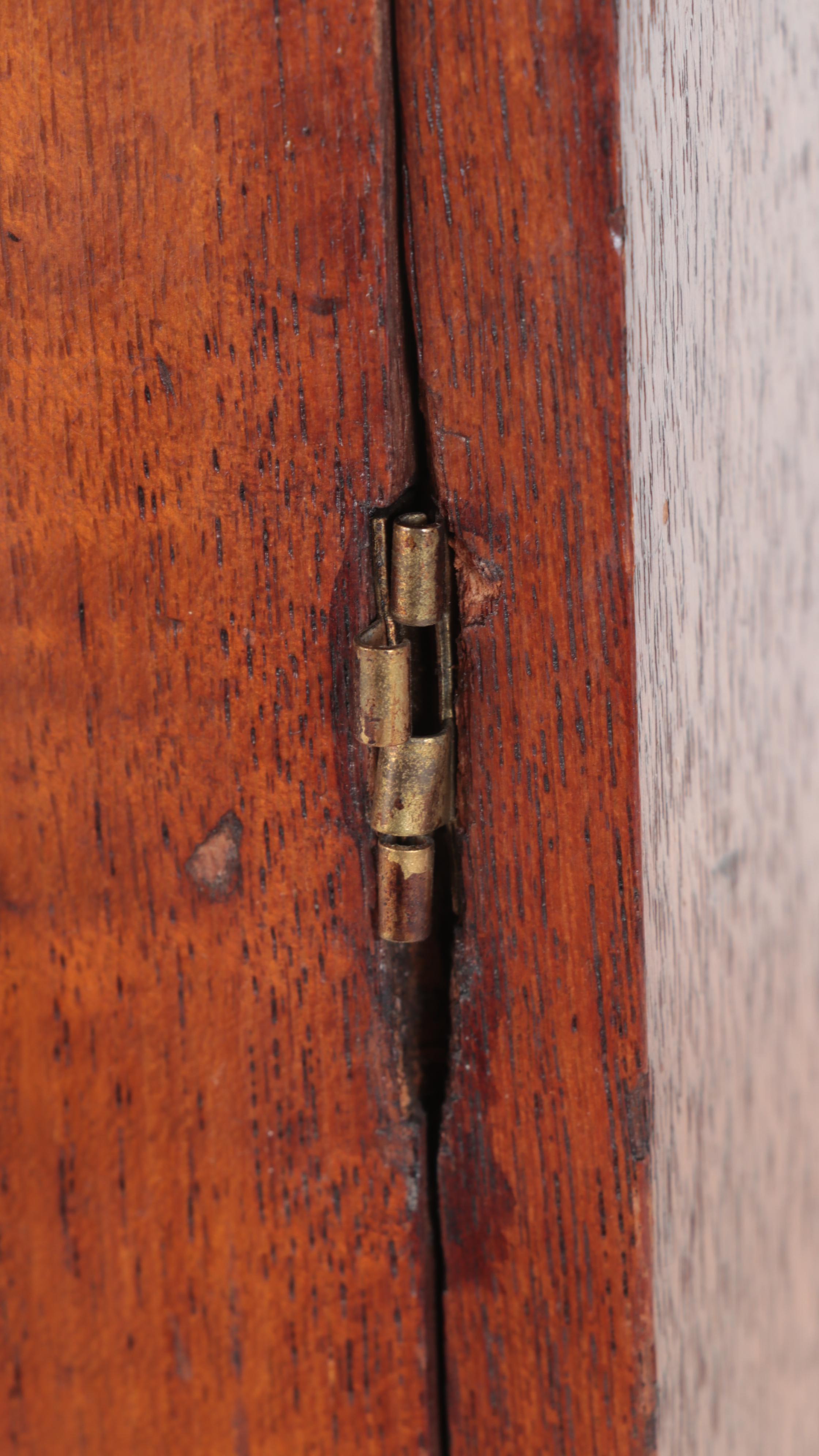 Hardwood Cabinet with Paneled Doors