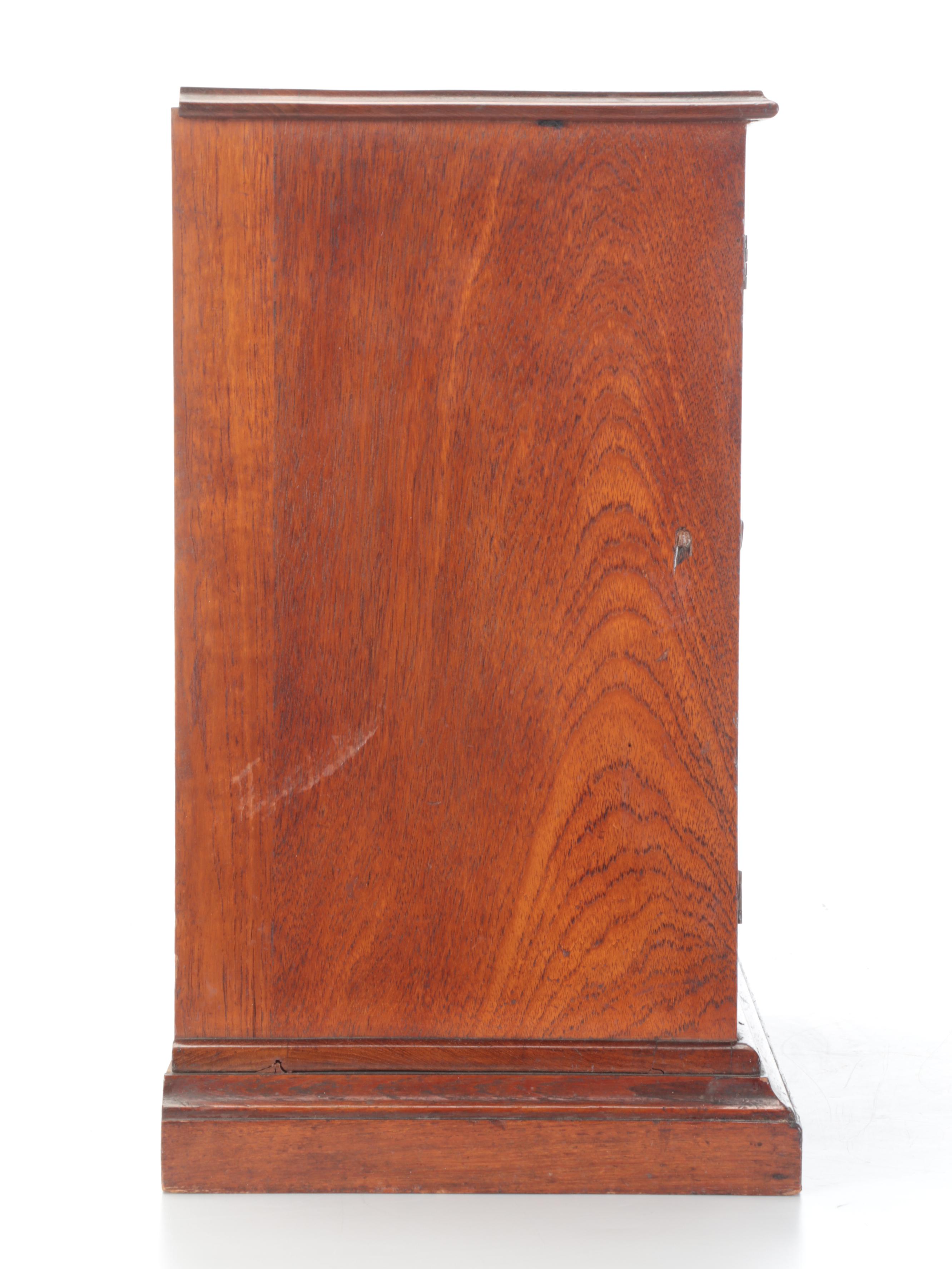 Hardwood Cabinet with Paneled Doors