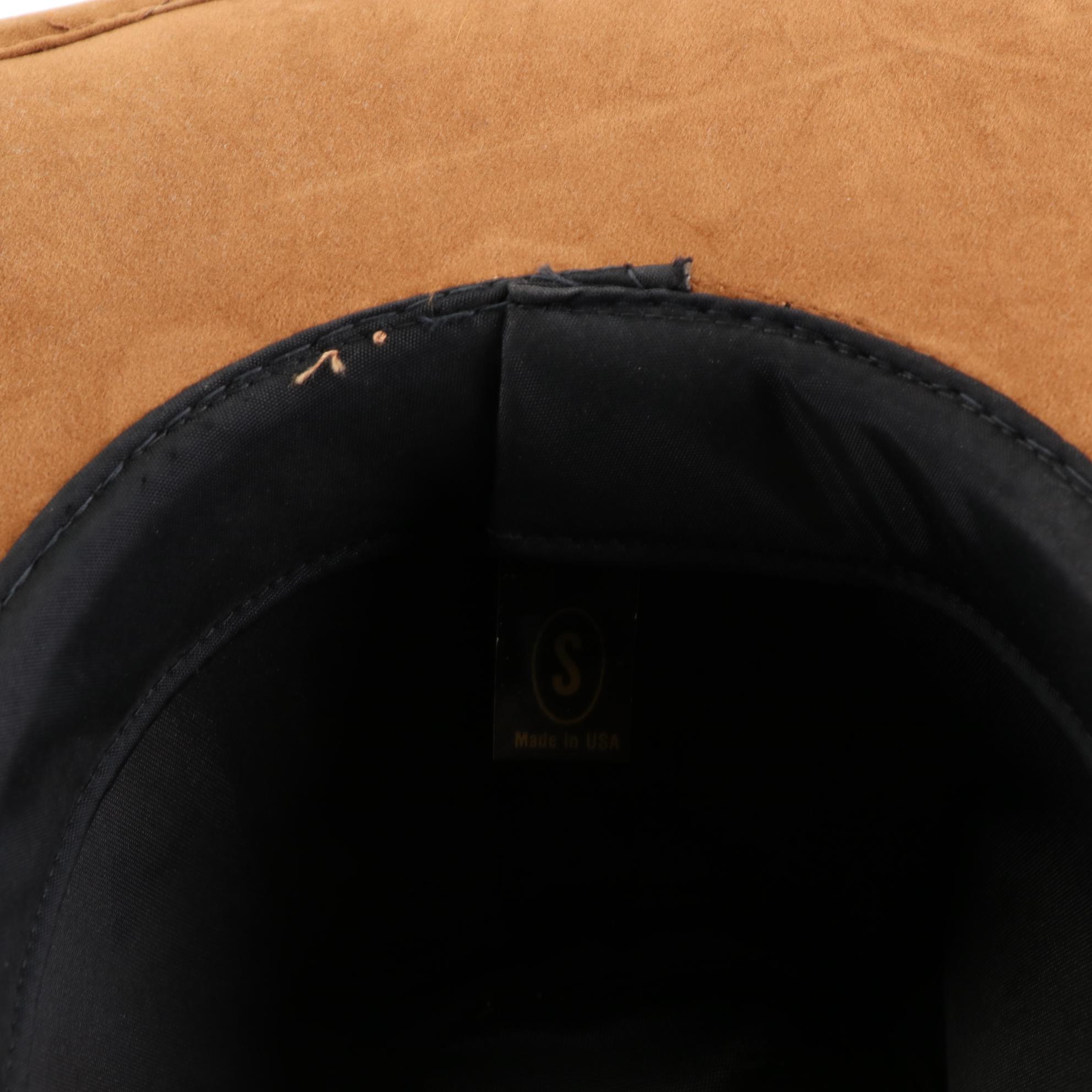 Bronco-Buster Western Style Feathered Hat