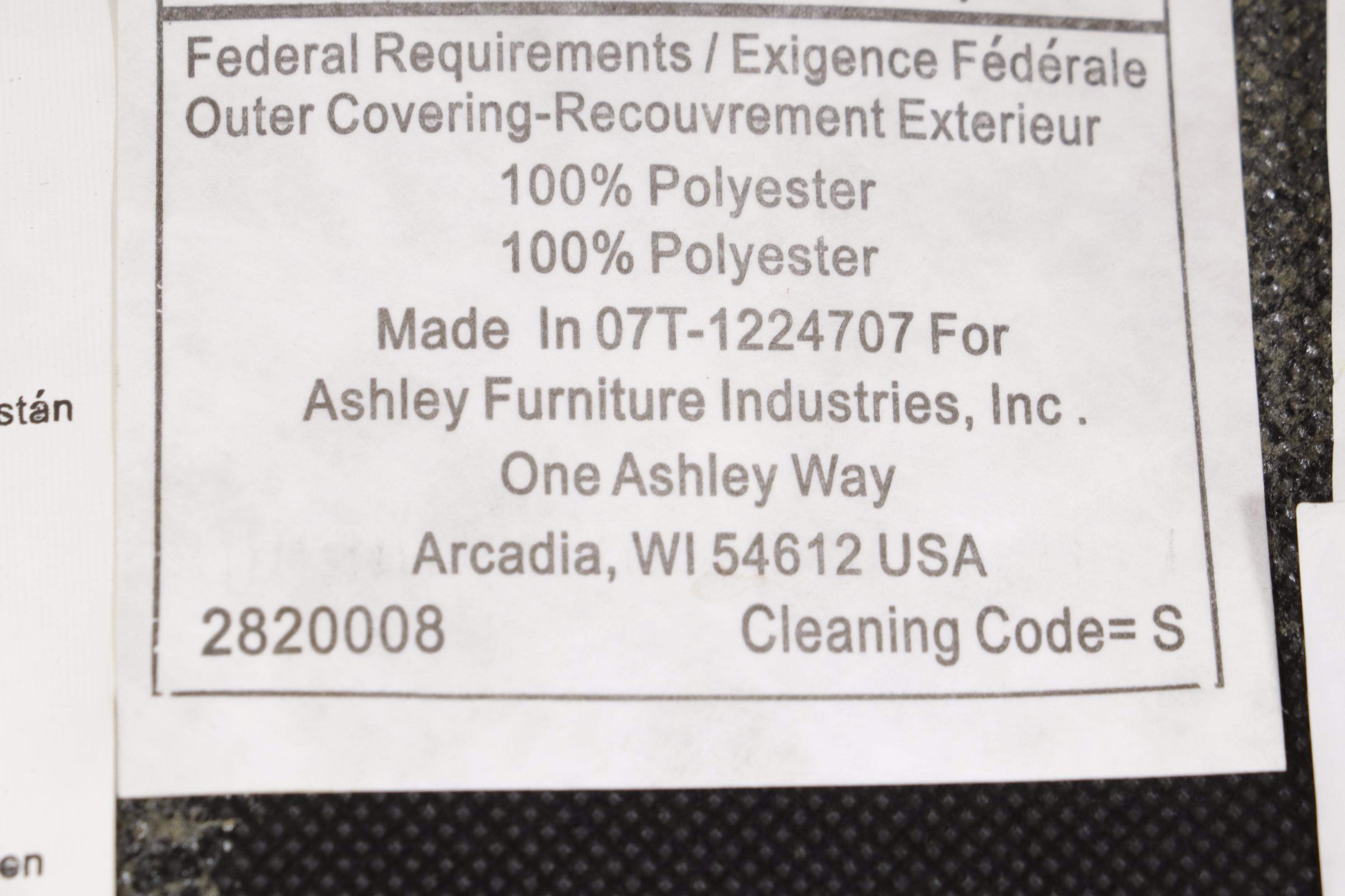 Ashley Furniture "Daystar" Oversized Cocktail Ottoman