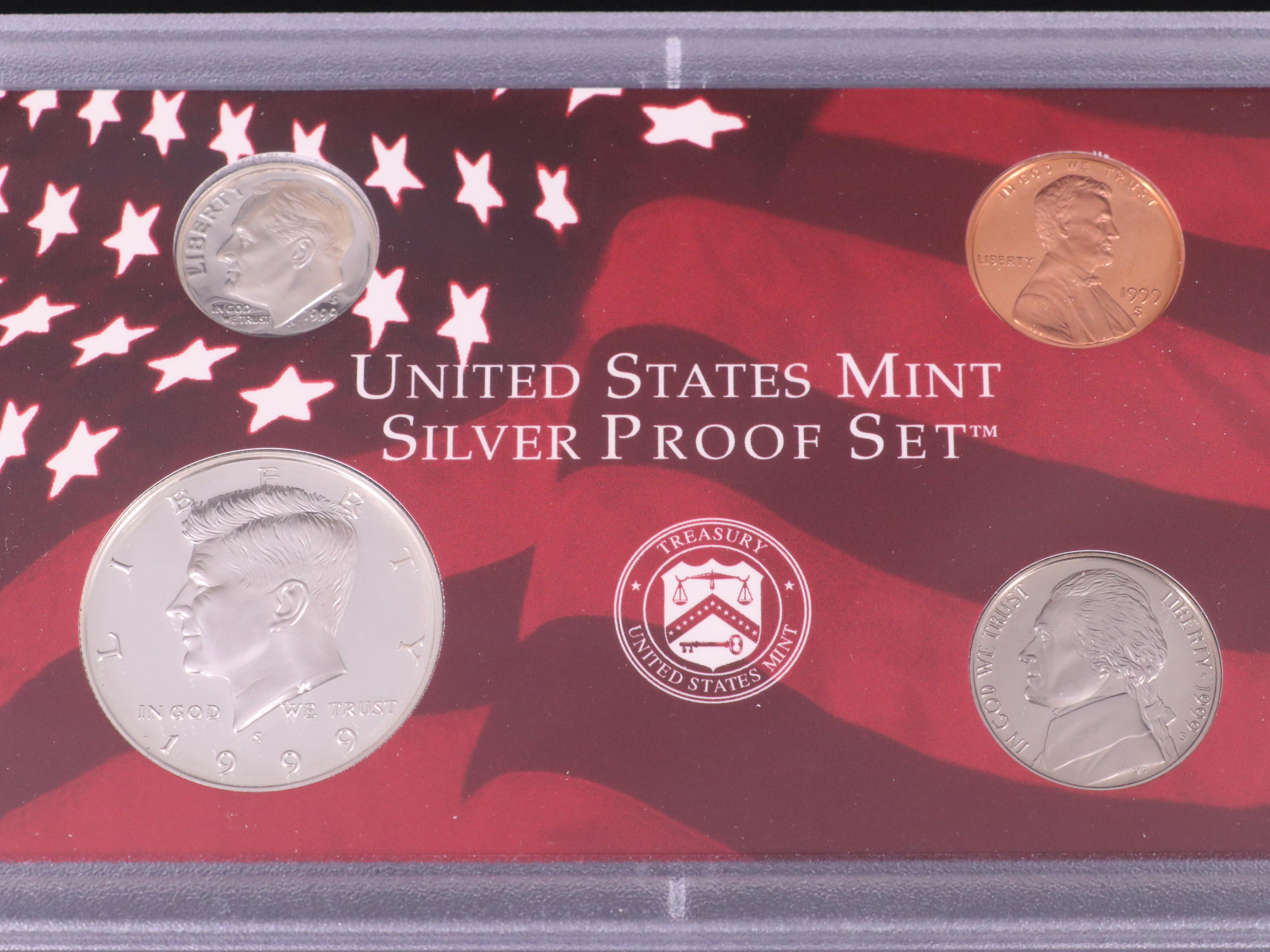 Two Scarce U.S. Mint Silver Proof Sets