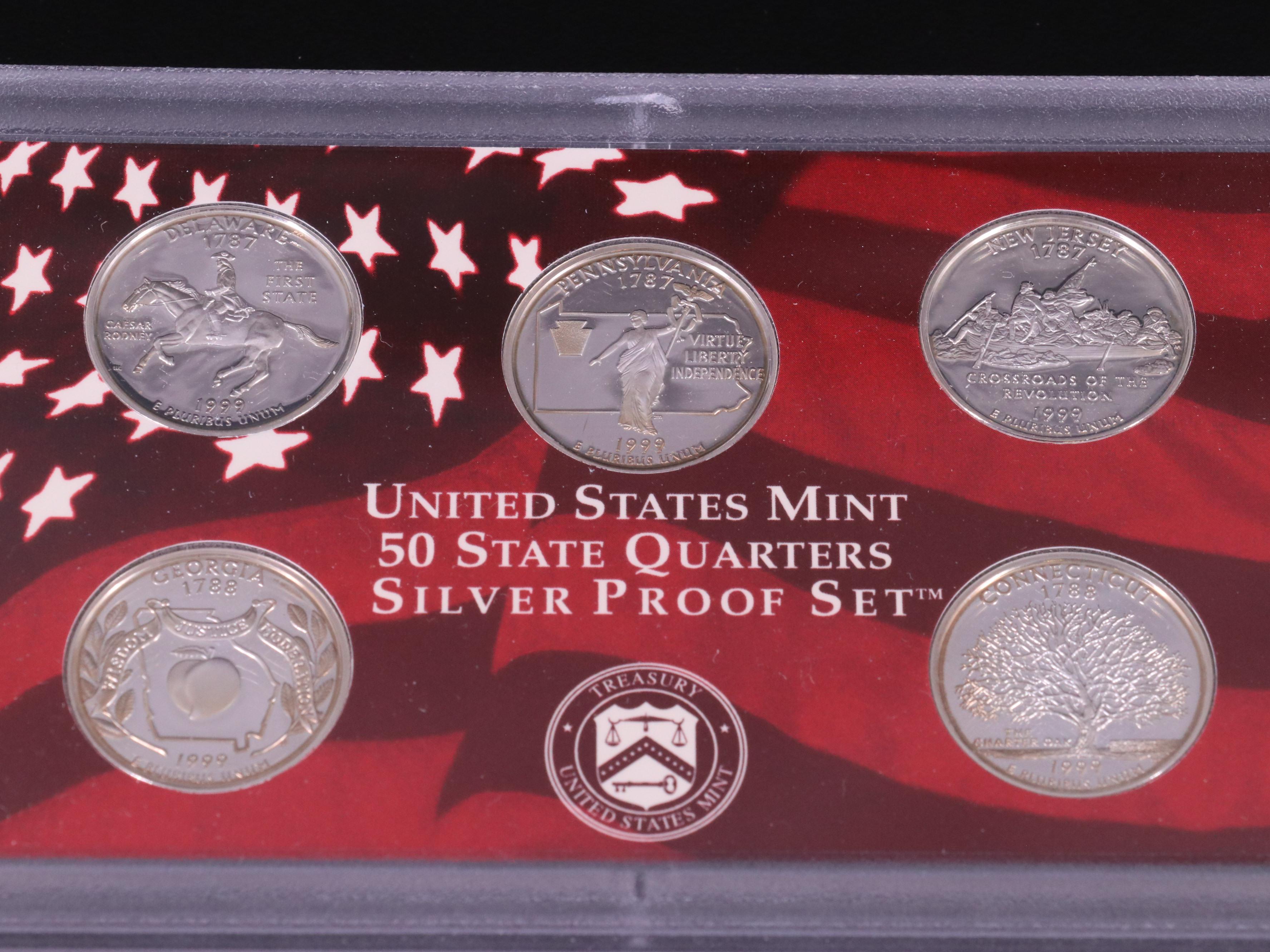 Two Scarce U.S. Mint Silver Proof Sets