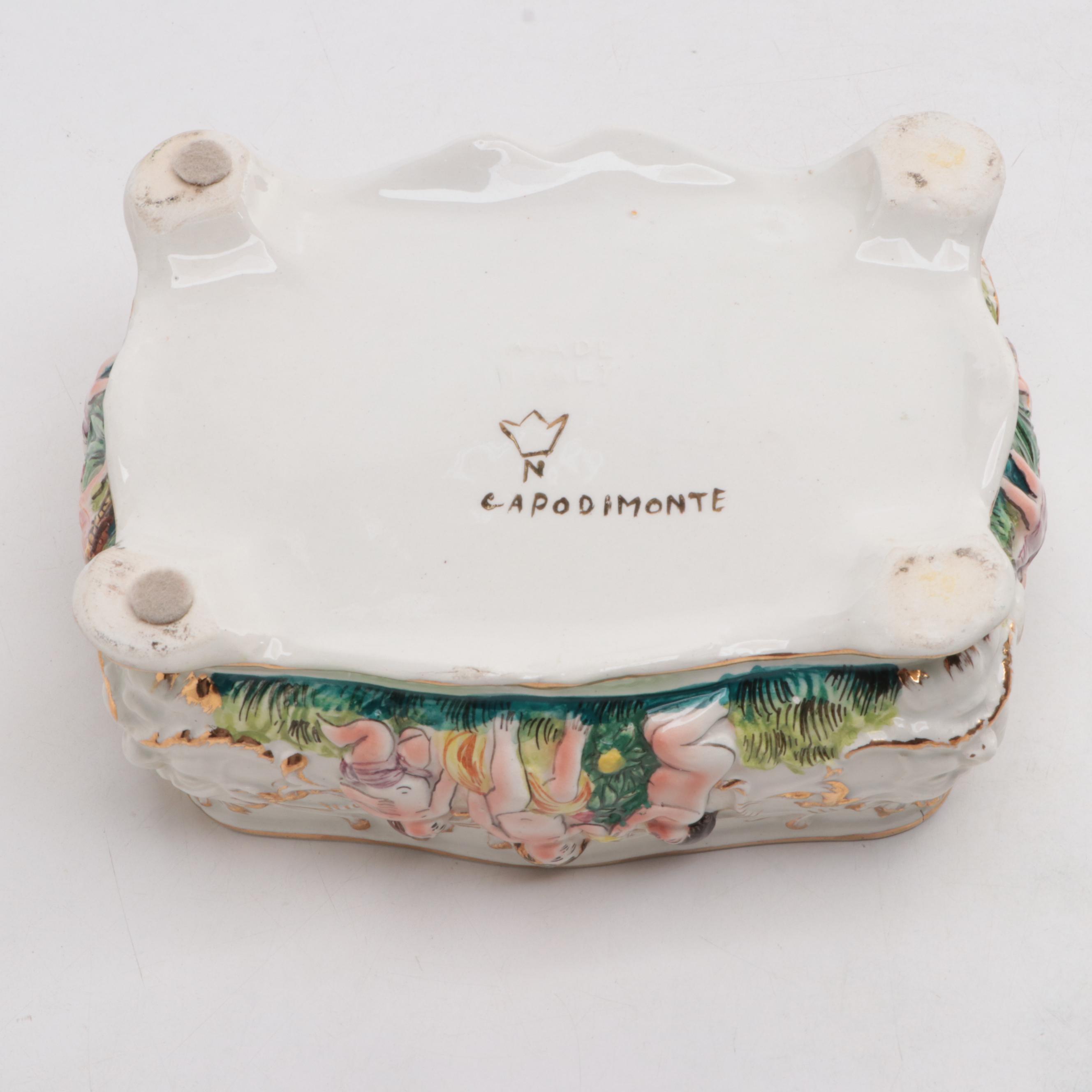 Morimura Bros. Porcelain Serving Tray with More Home Décor