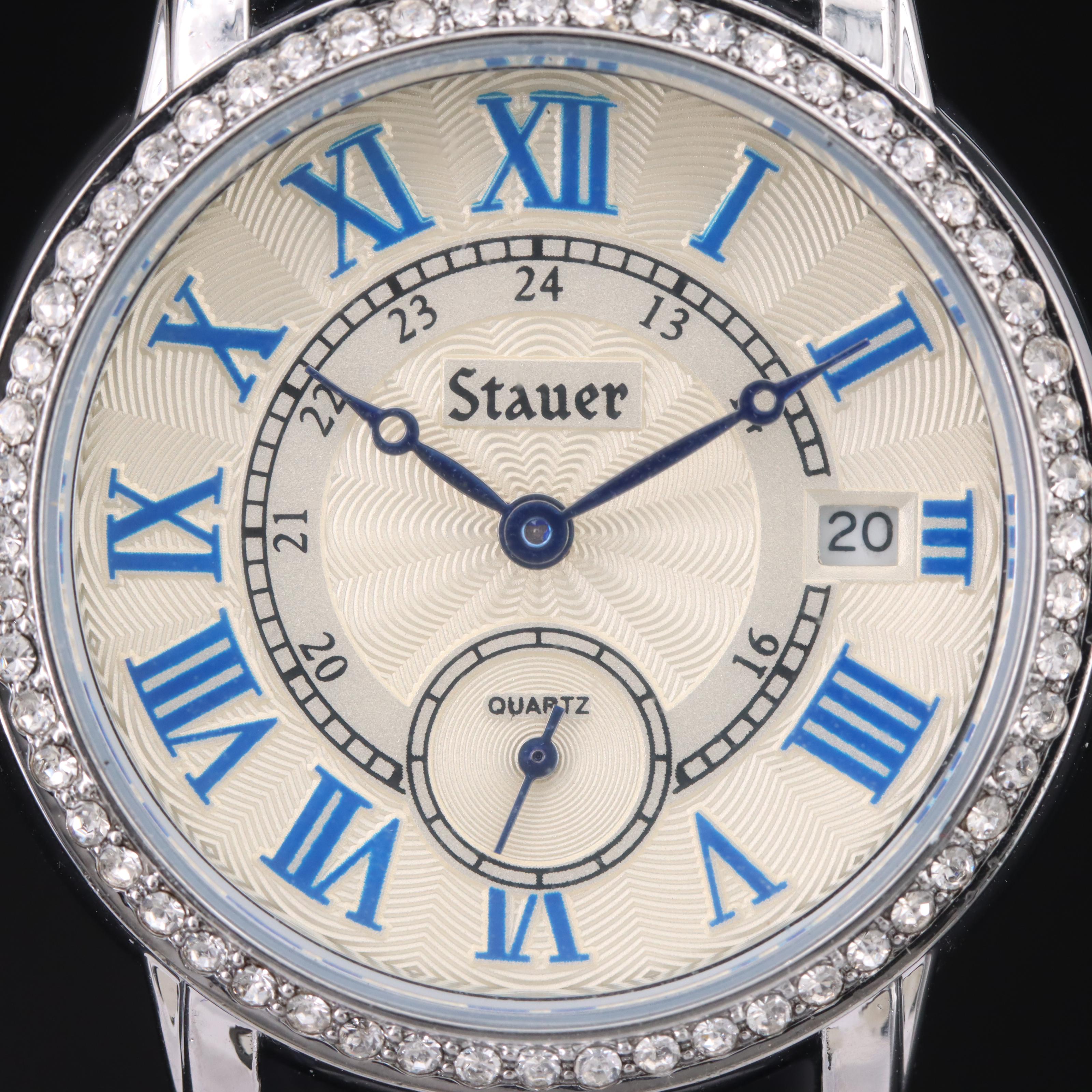 Stauer Roman Dial Date Watch