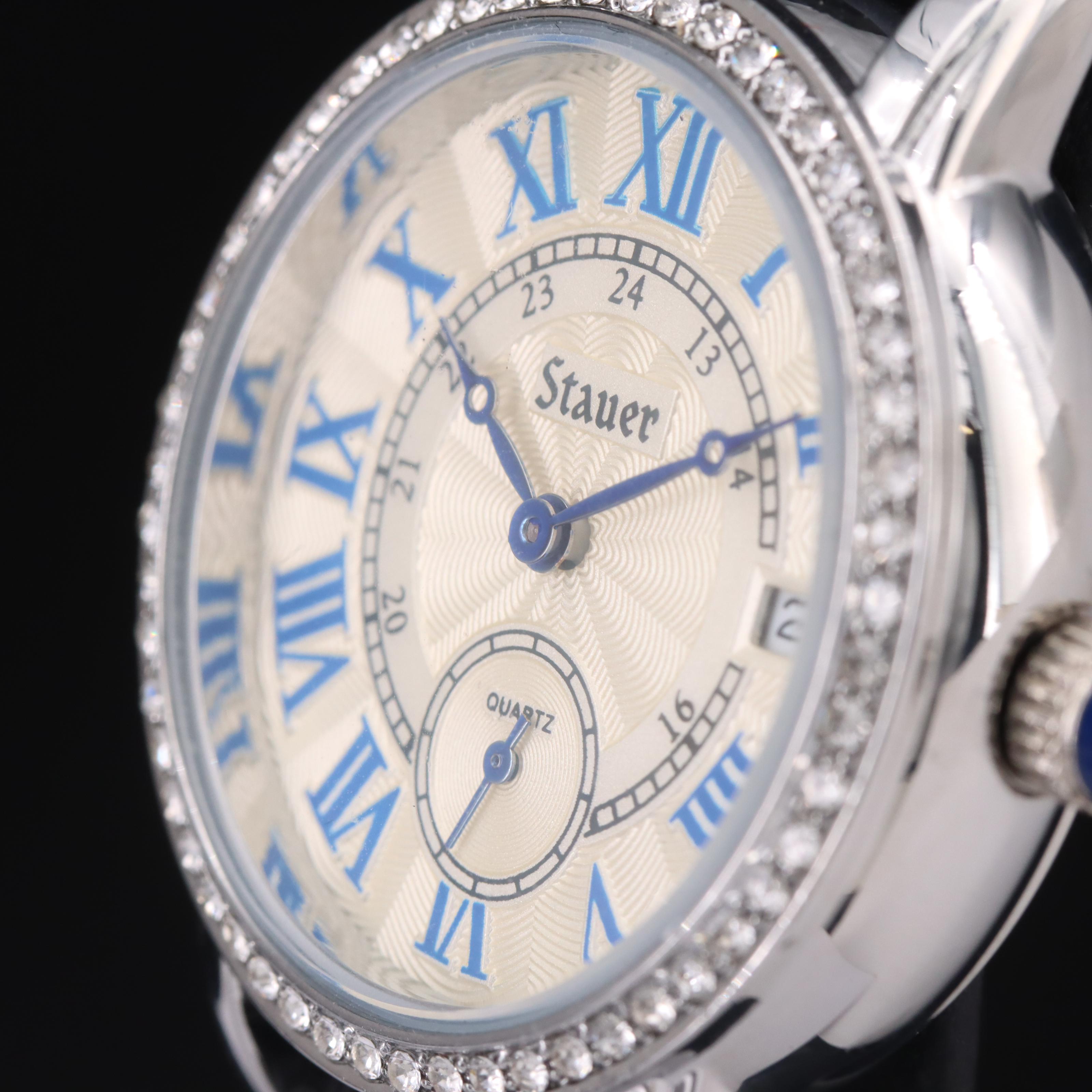 Stauer Roman Dial Date Watch