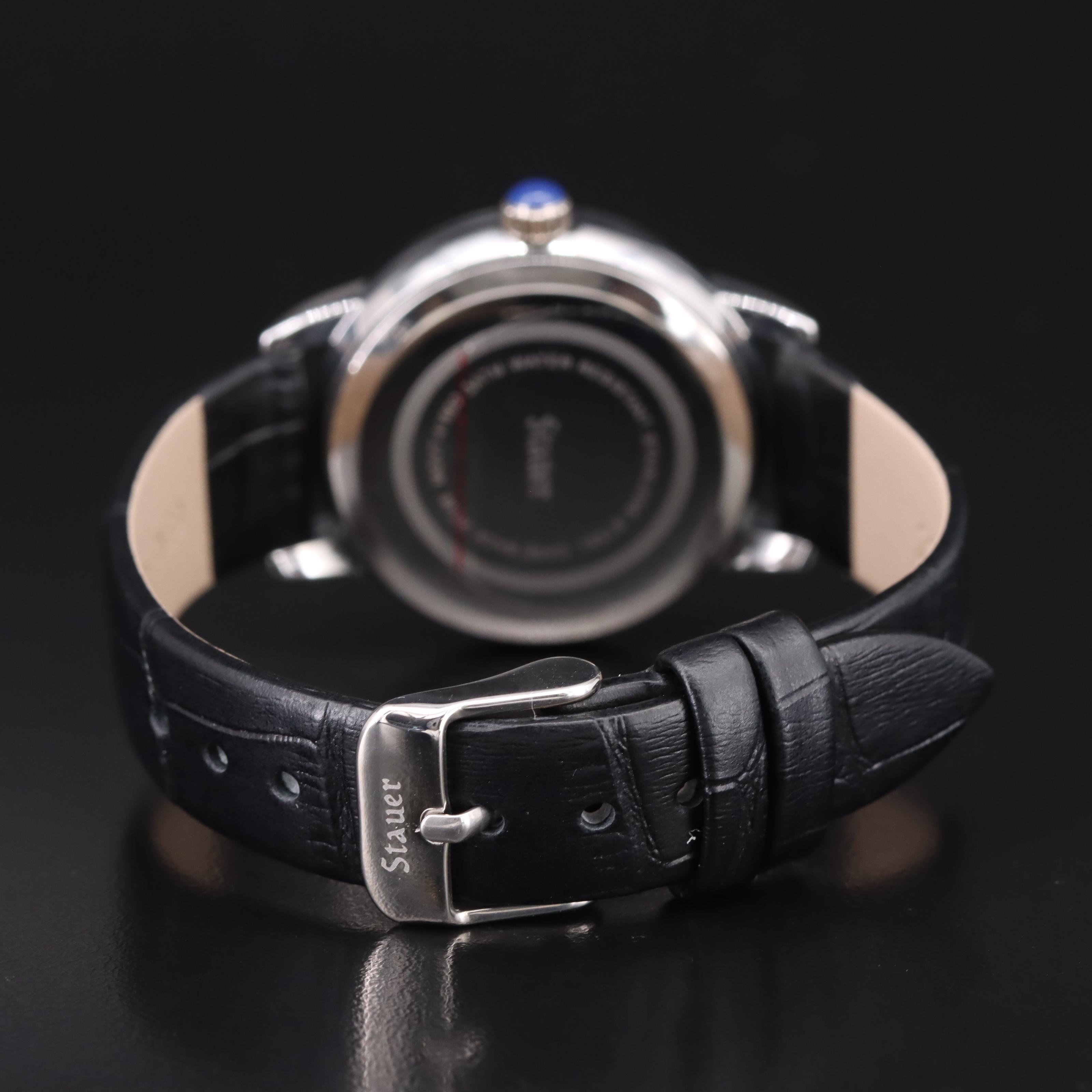 Stauer Roman Dial Date Watch