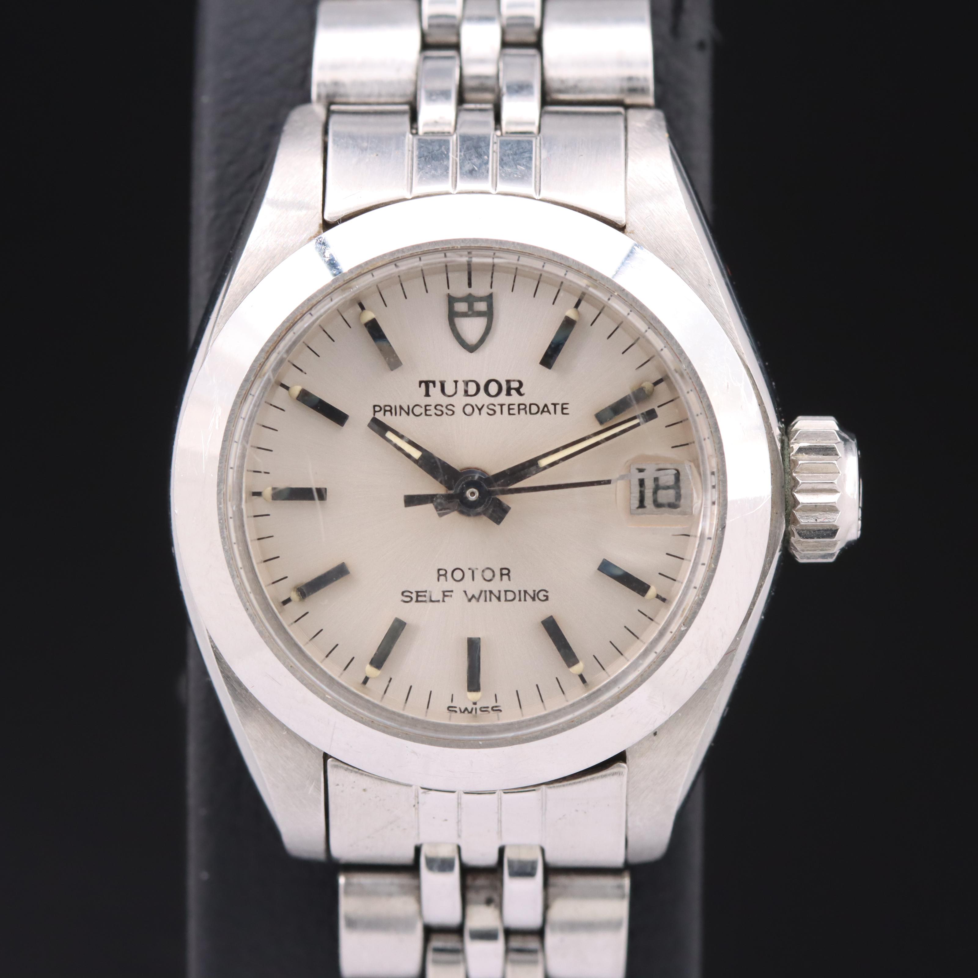 1984 Tudor Princess Oysterdate Automatic Stainless Steel Watch