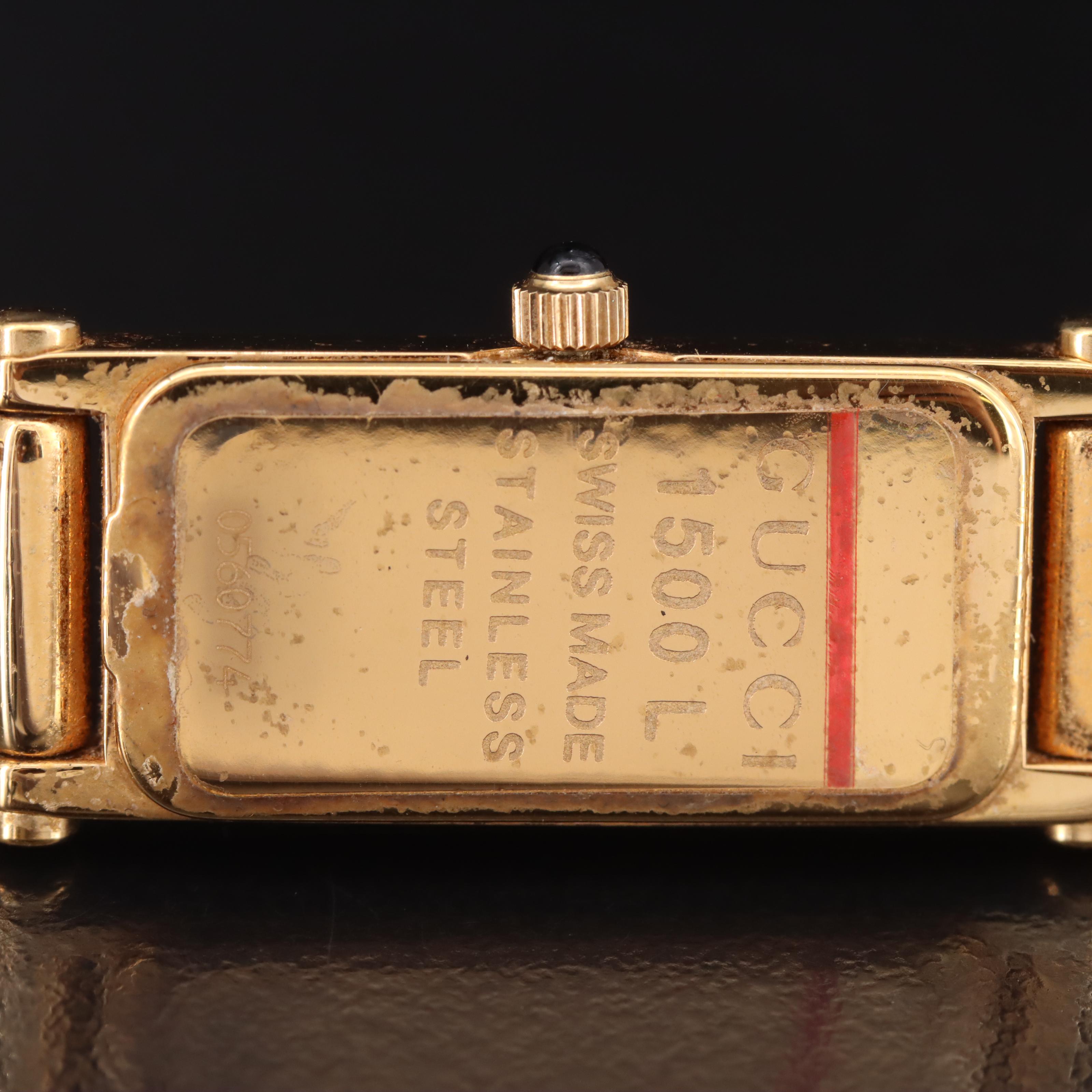 Gucci Swiss-Made Gold-Tone Watch