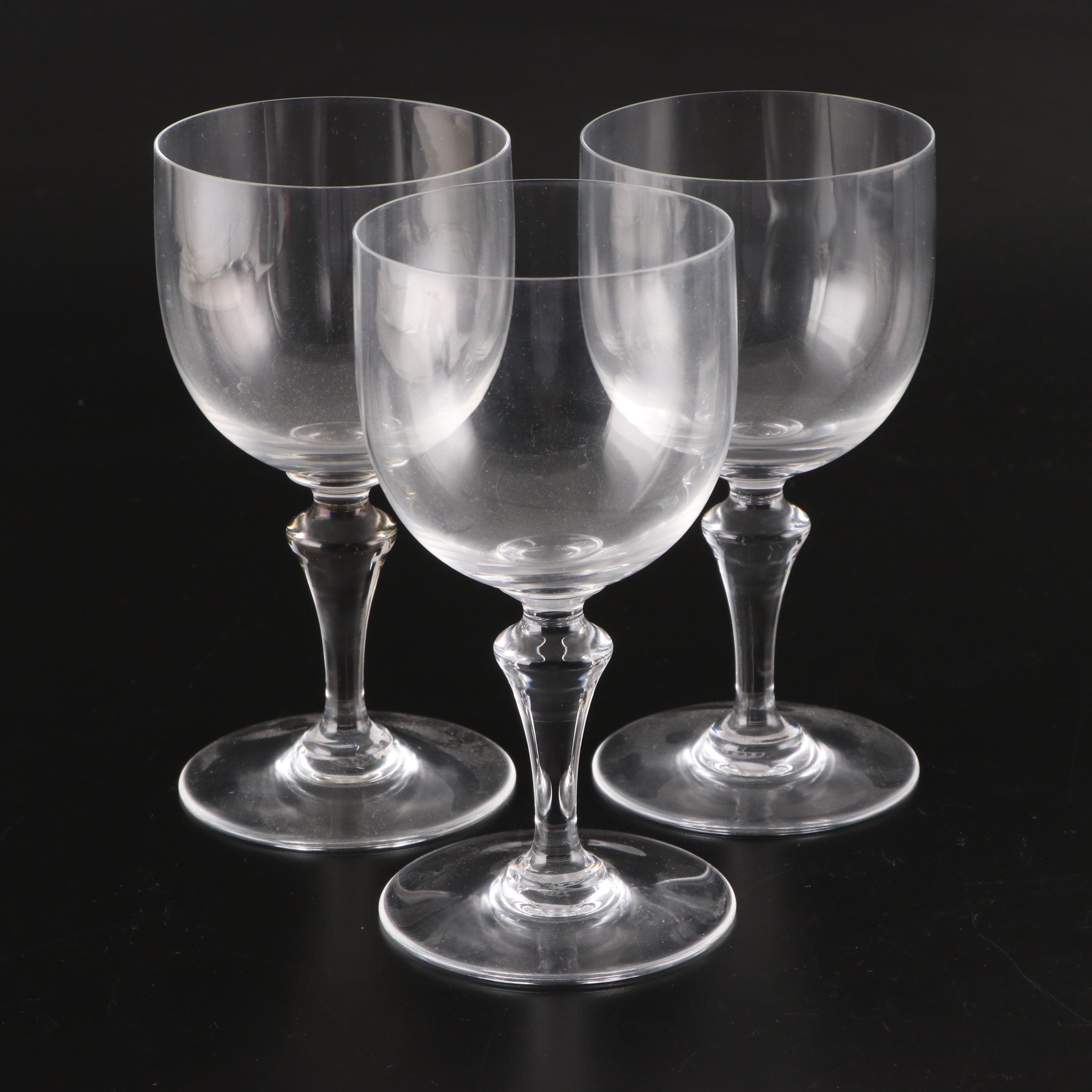 Baccarat "Normandie" Crystal Water Goblets