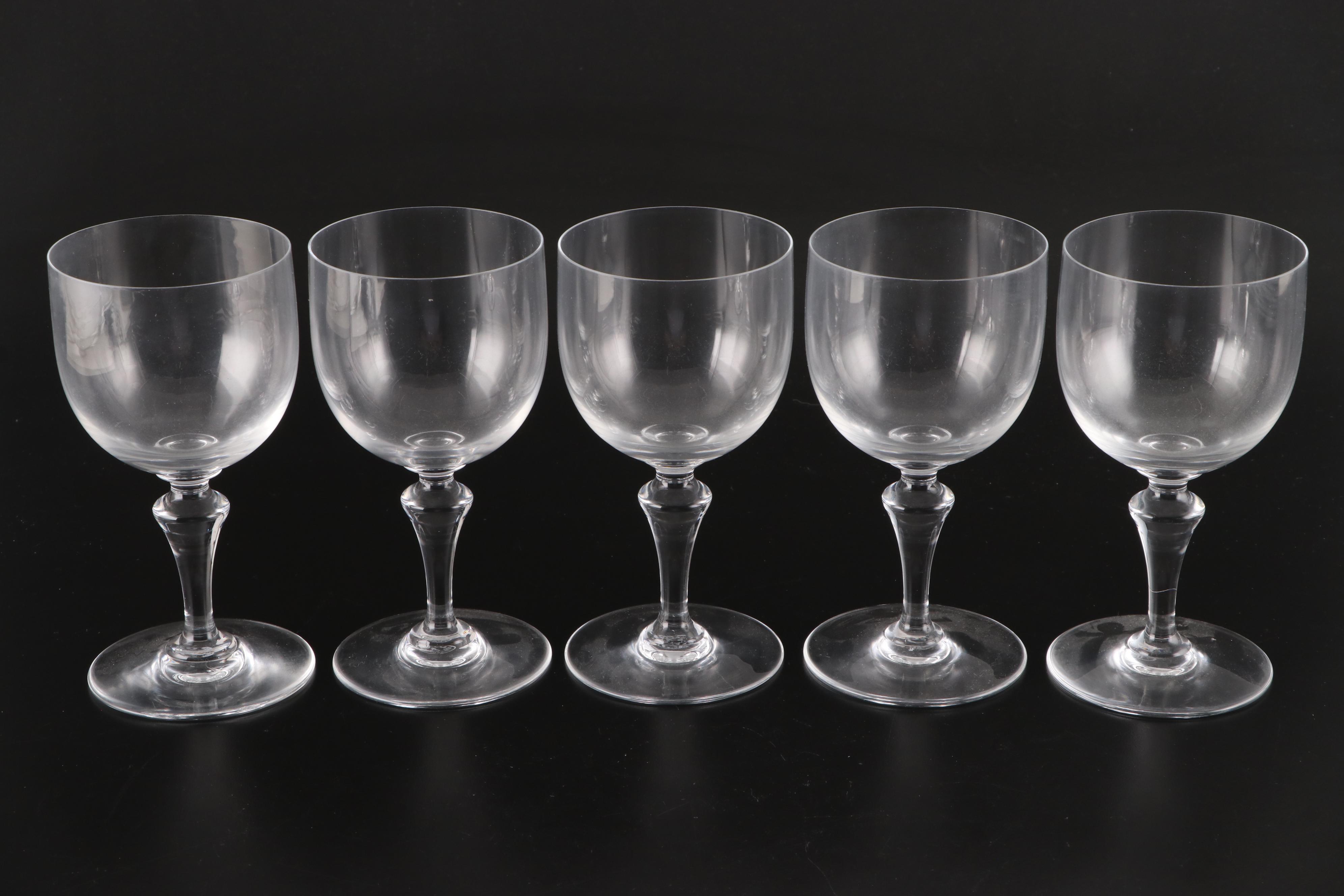 Baccarat "Normandie" Crystal Water Goblets