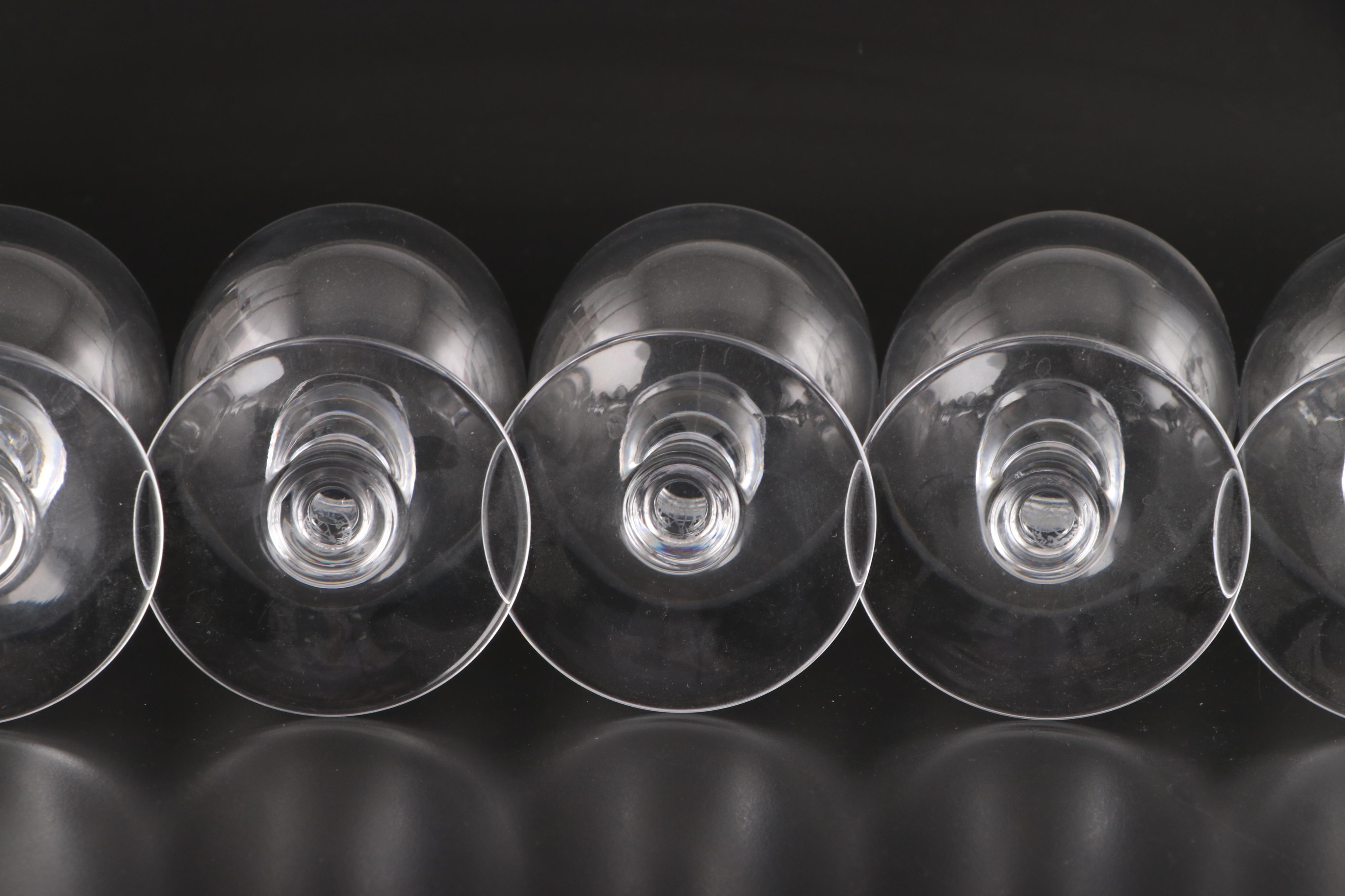 Baccarat "Normandie" Crystal Water Goblets