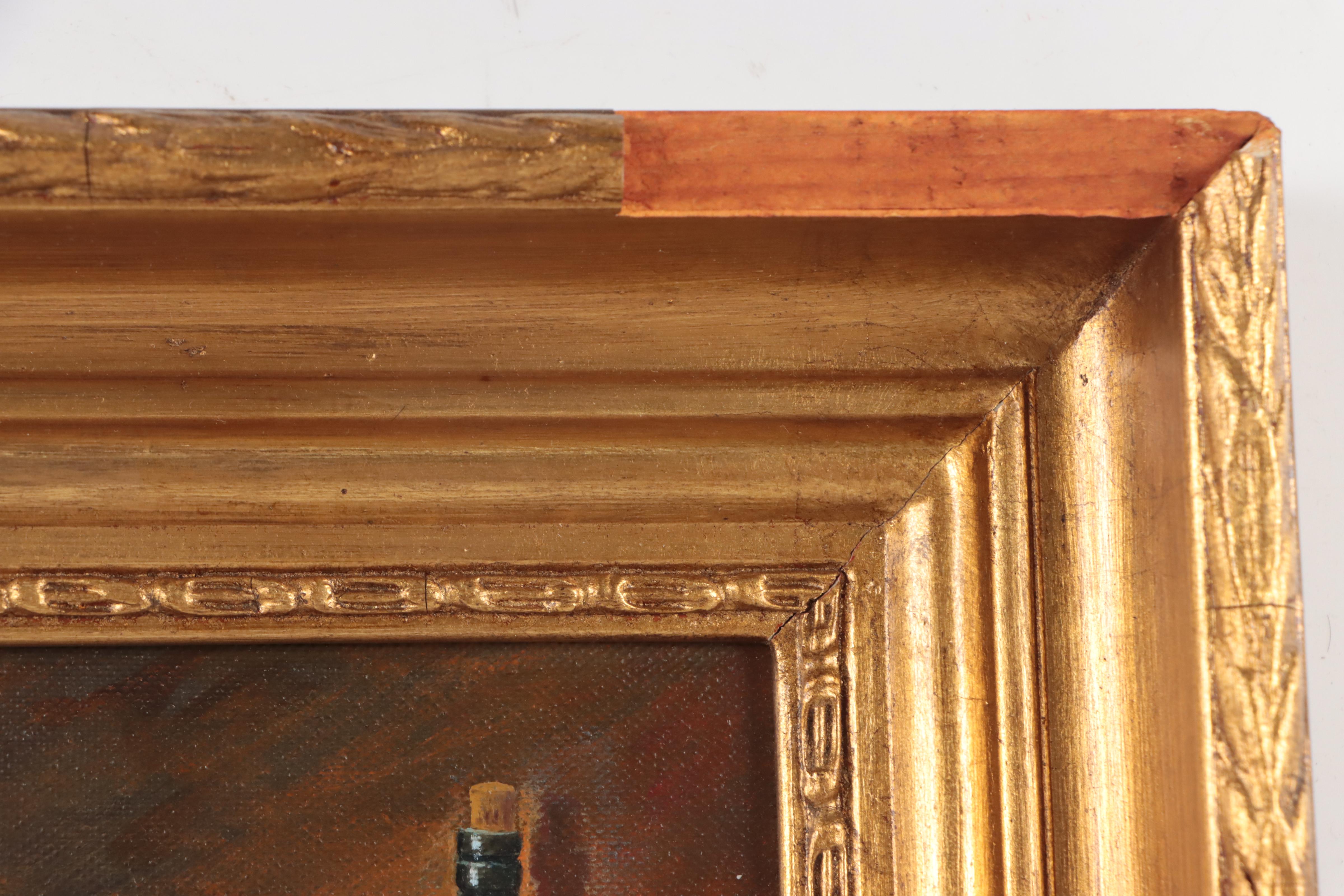 Y. Baiôa Still Life With Fruit Oil Painting