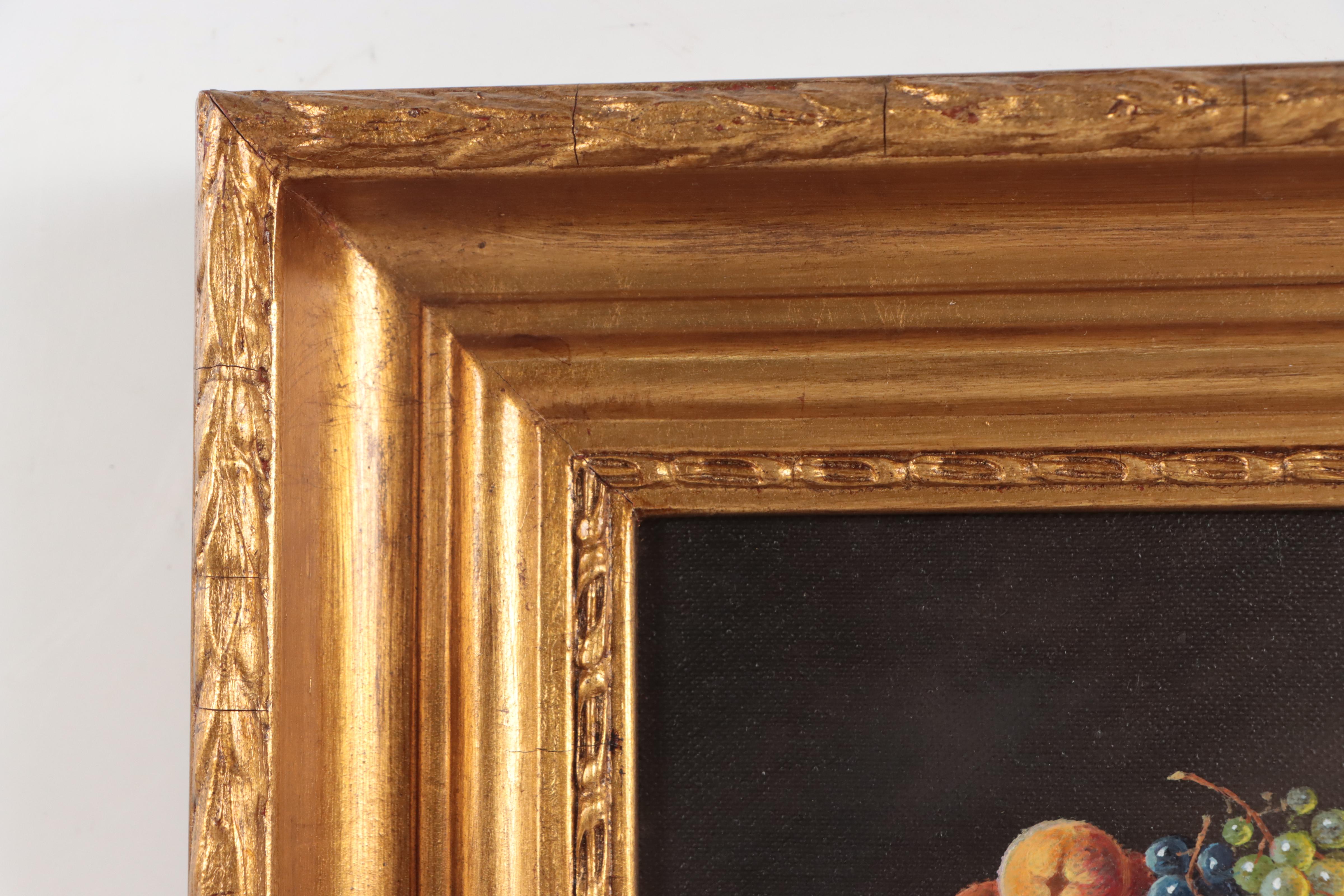 Y. Baiôa Still Life With Fruit Oil Painting