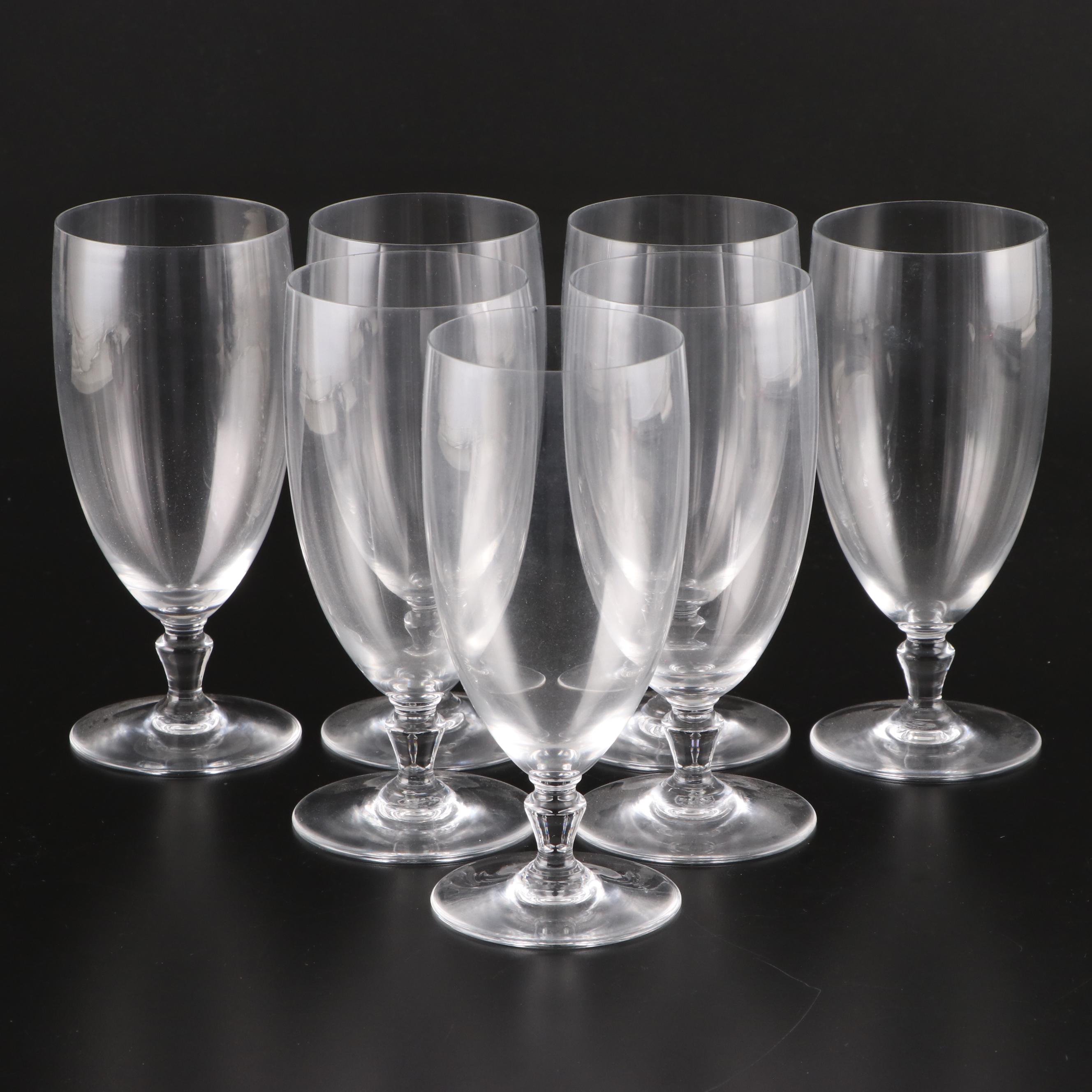 Baccarat "Normandie" Crystal Iced Tea Glasses