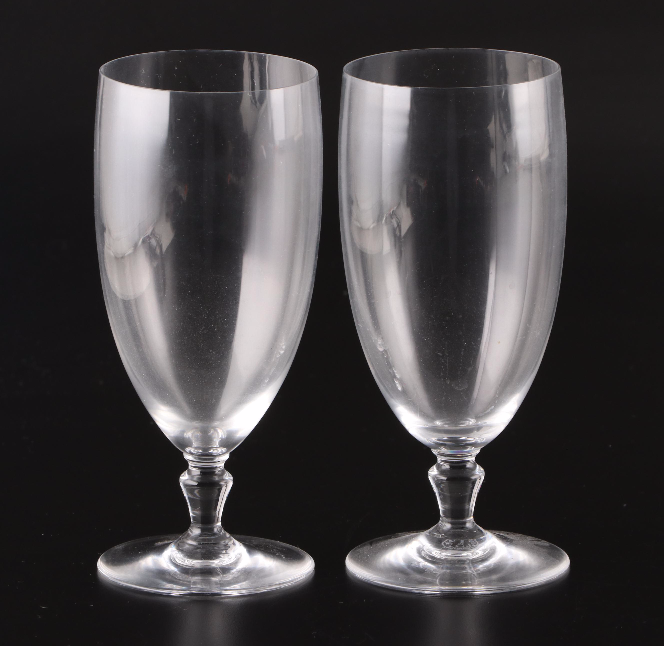 Baccarat "Normandie" Crystal Iced Tea Glasses