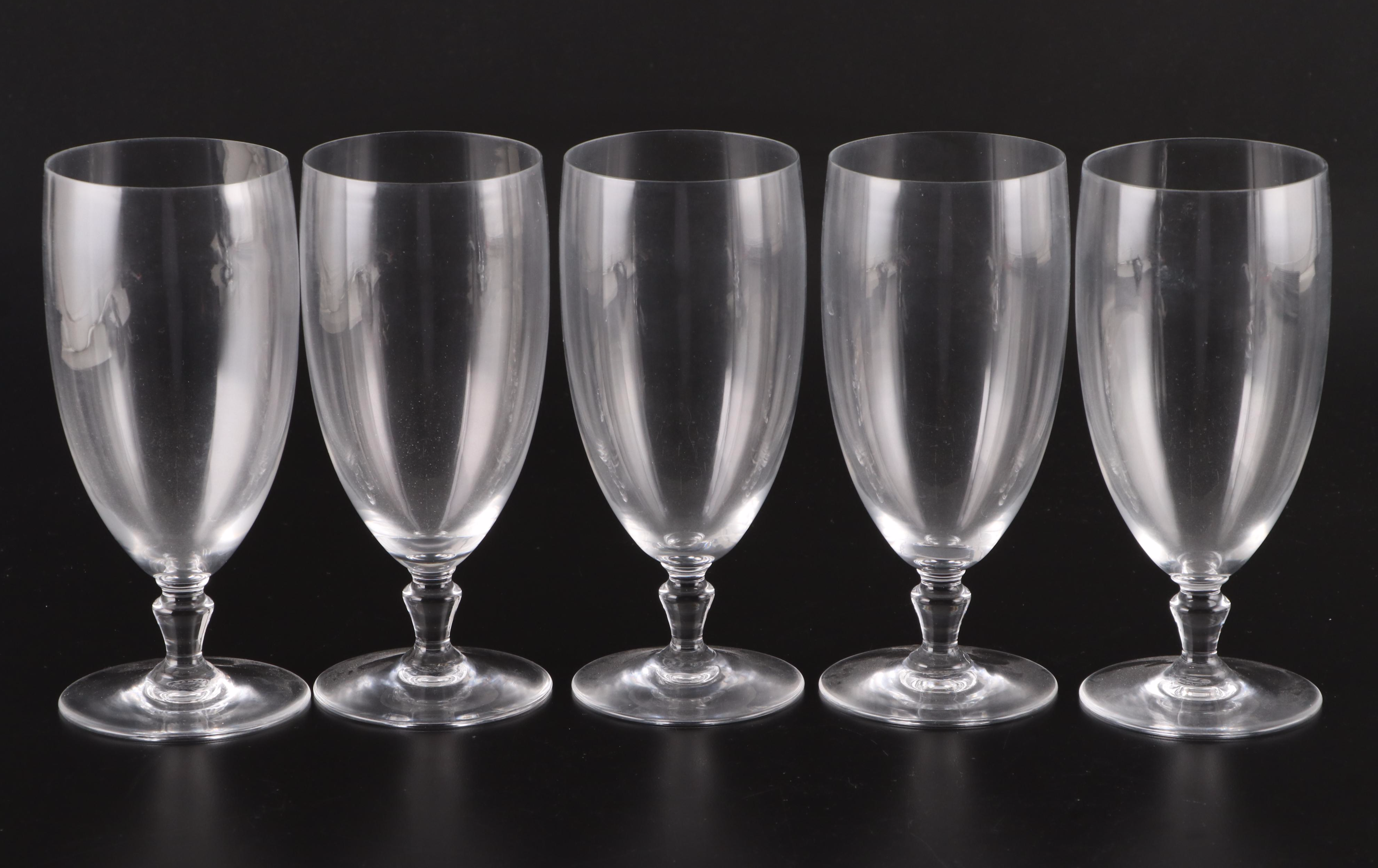 Baccarat "Normandie" Crystal Iced Tea Glasses