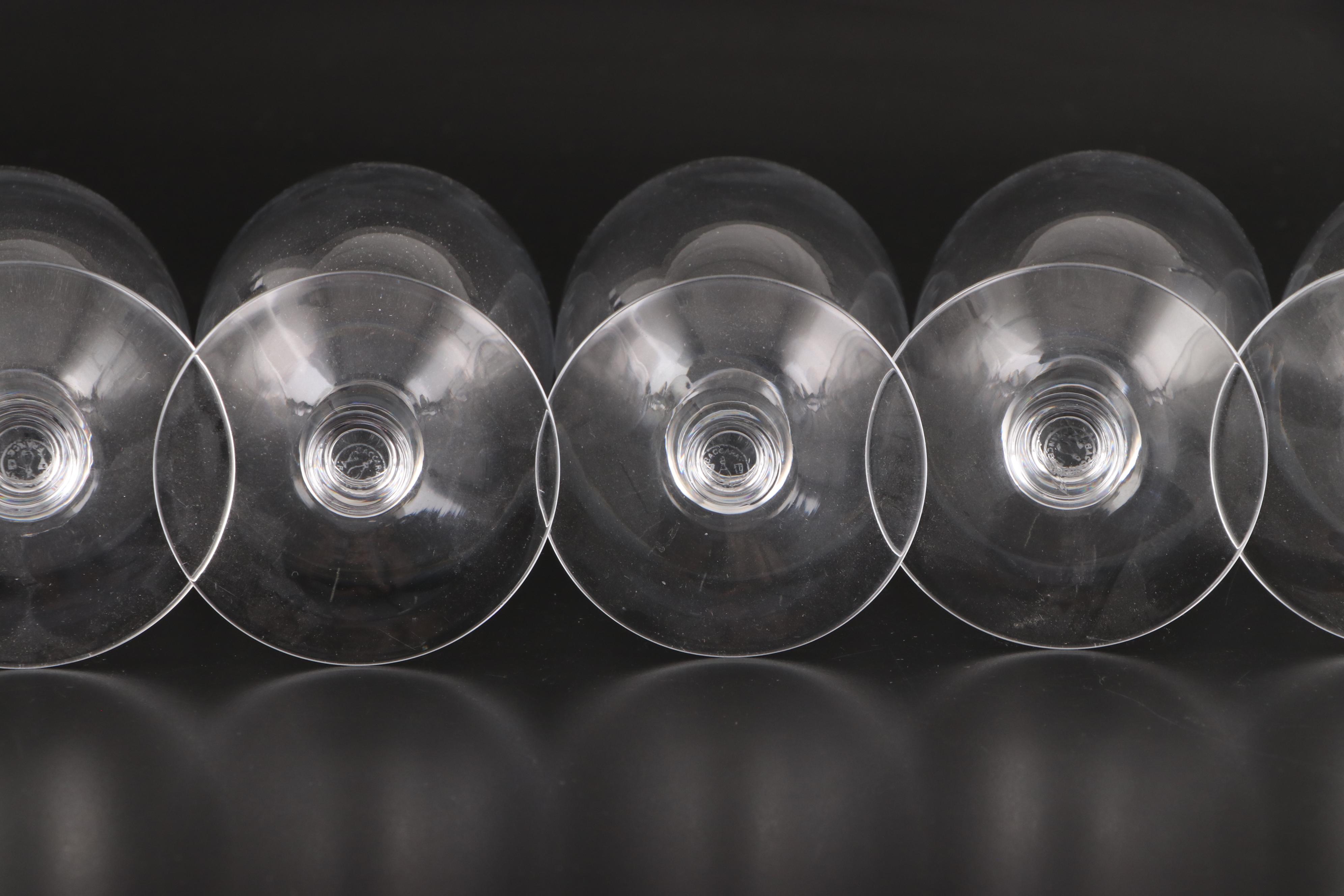 Baccarat "Normandie" Crystal Iced Tea Glasses