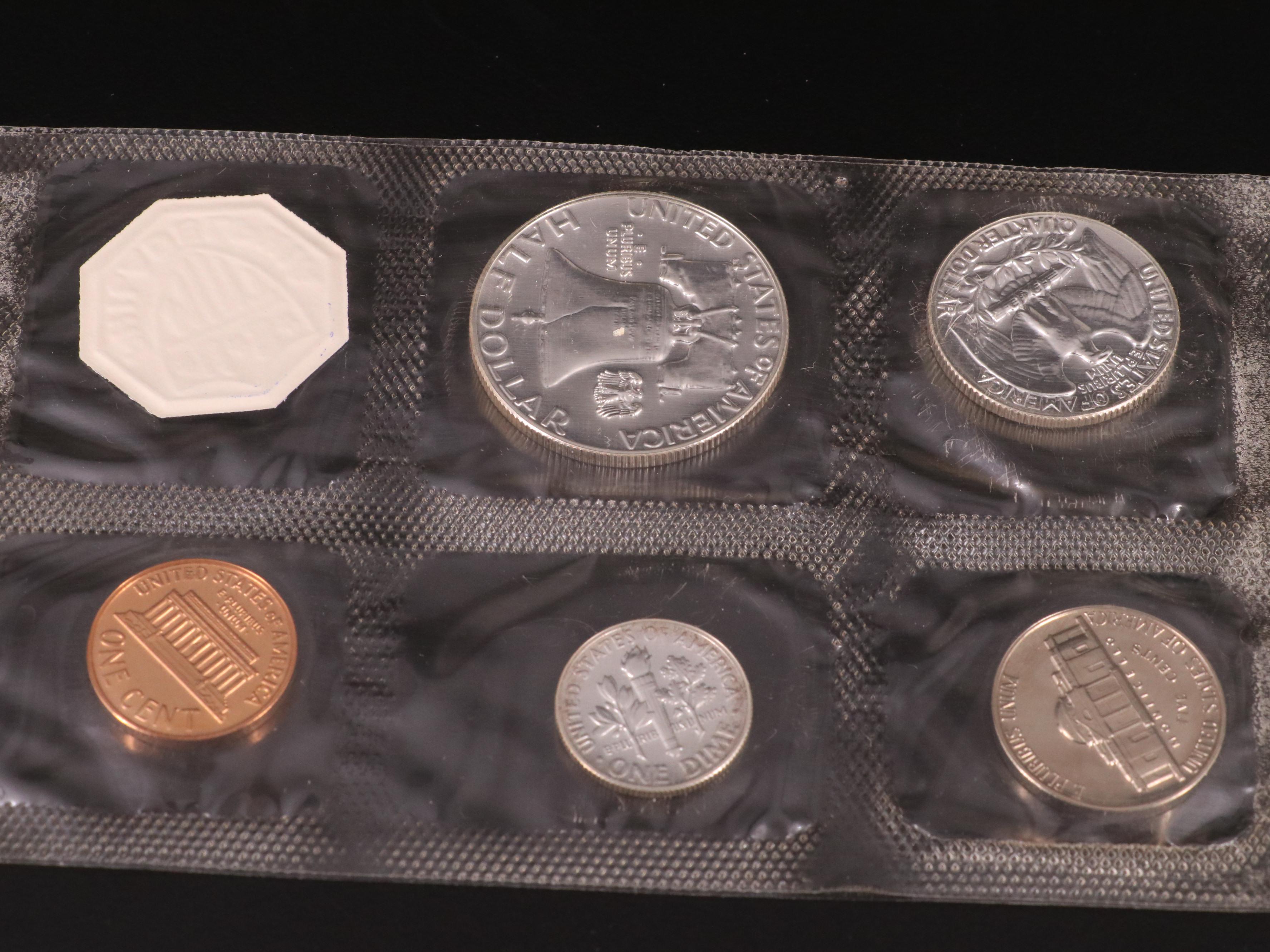 Two Vintage U.S. Mint Silver Proof Sets