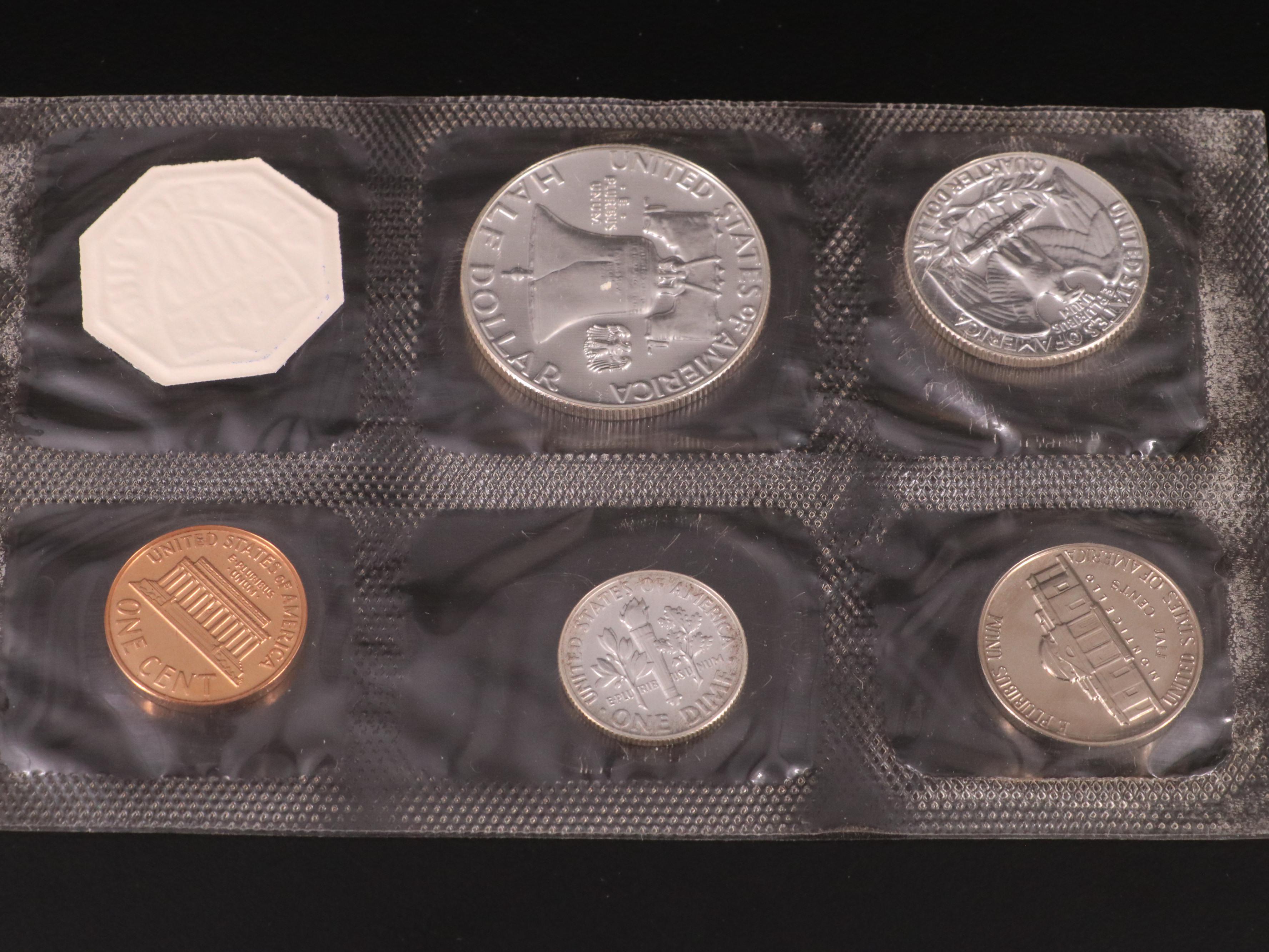 Two Vintage U.S. Mint Silver Proof Sets