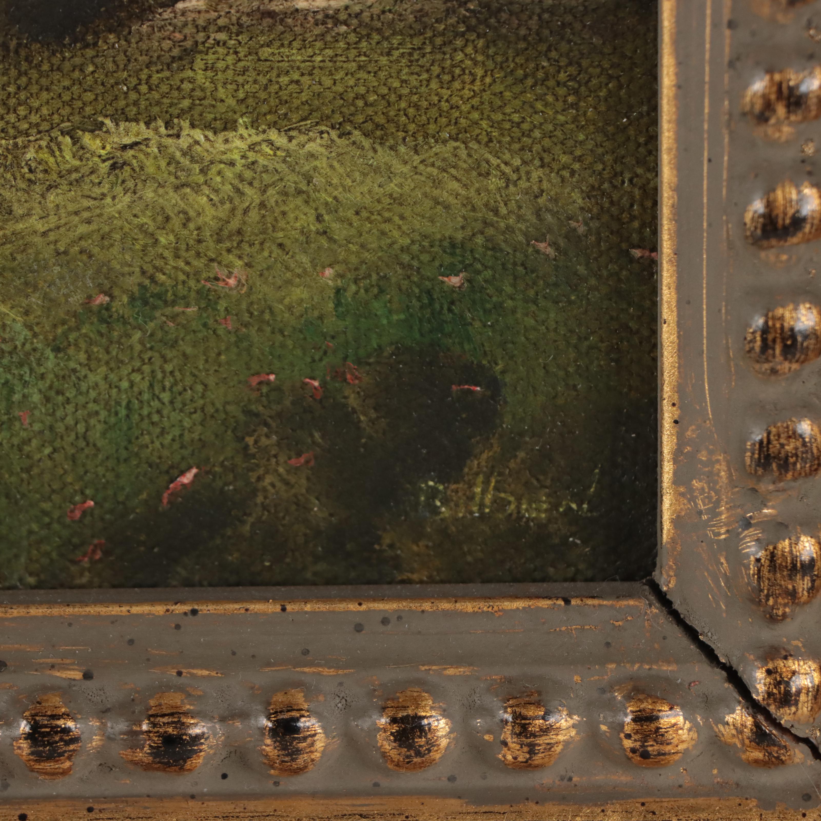 River Valley Landscape Oil Painting