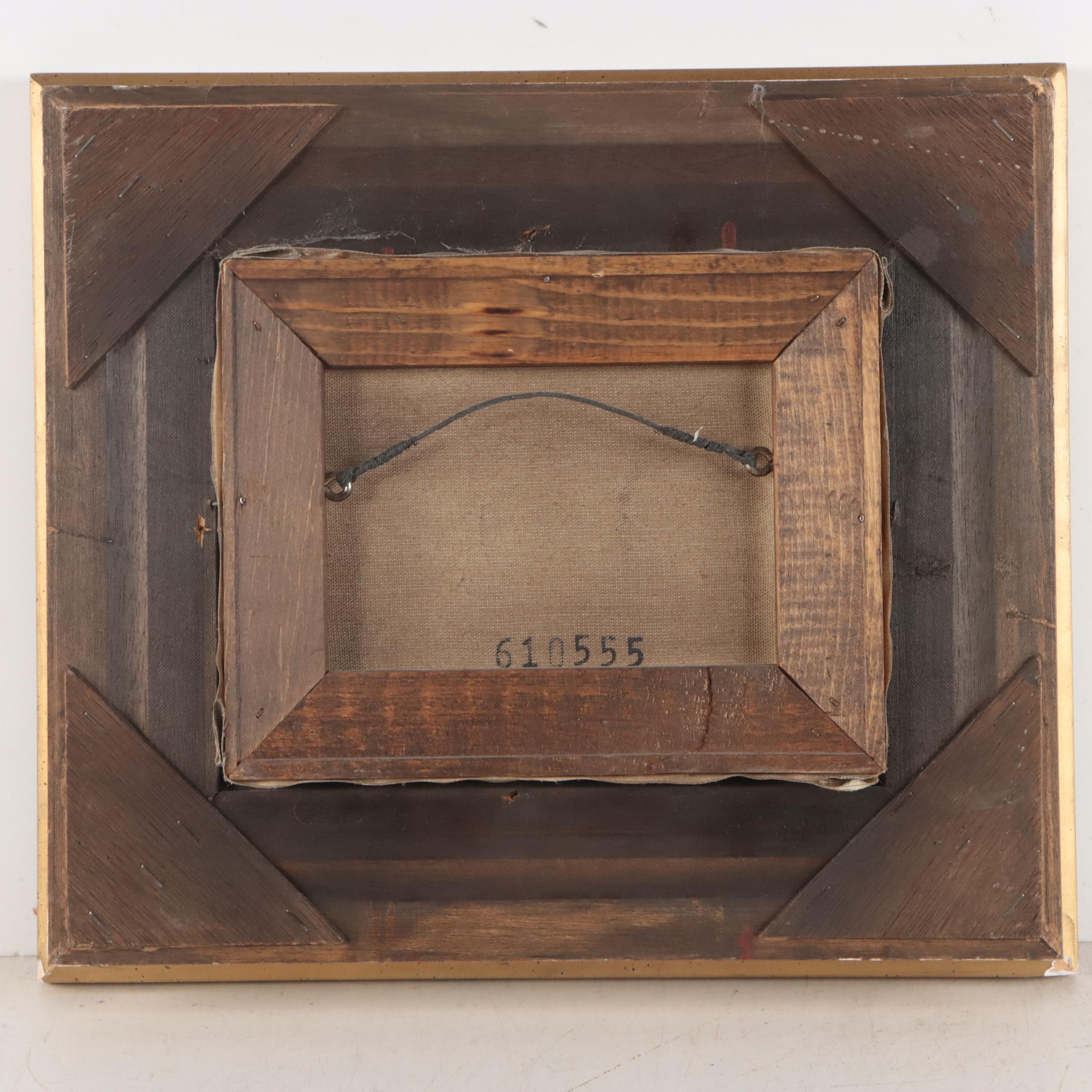 River Valley Landscape Oil Painting