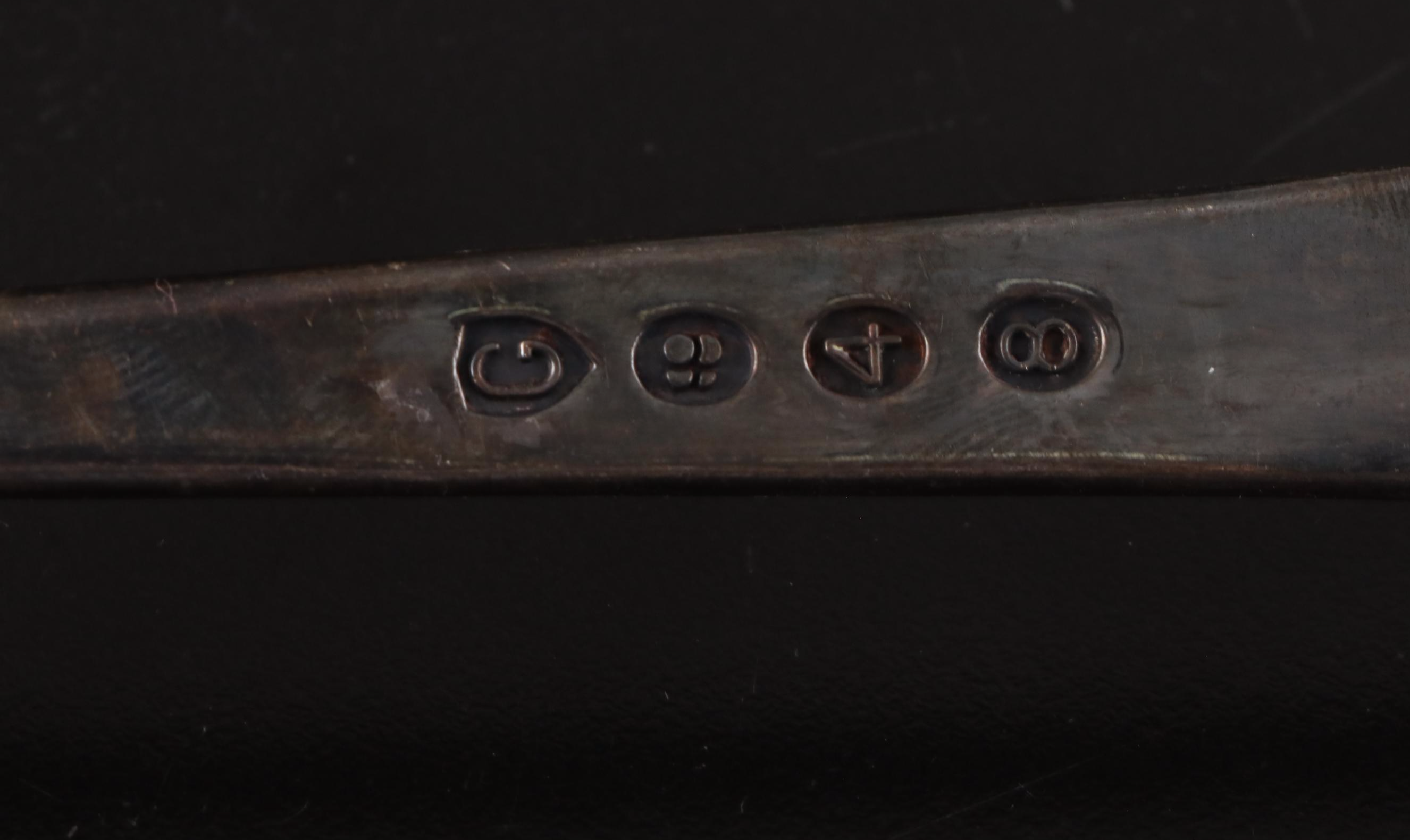 Raimond Sterling Silver Handle Cake Knife with Silver Plated Tableware