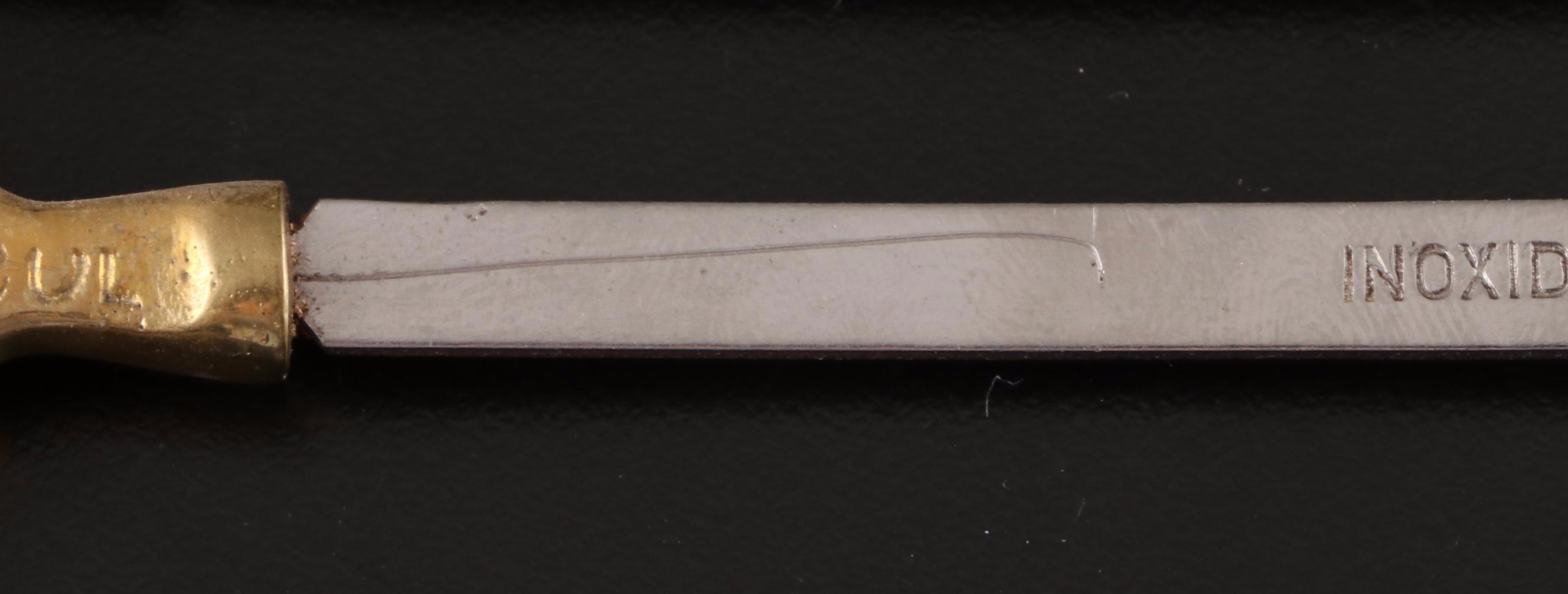 Raimond Sterling Silver Handle Cake Knife with Silver Plated Tableware