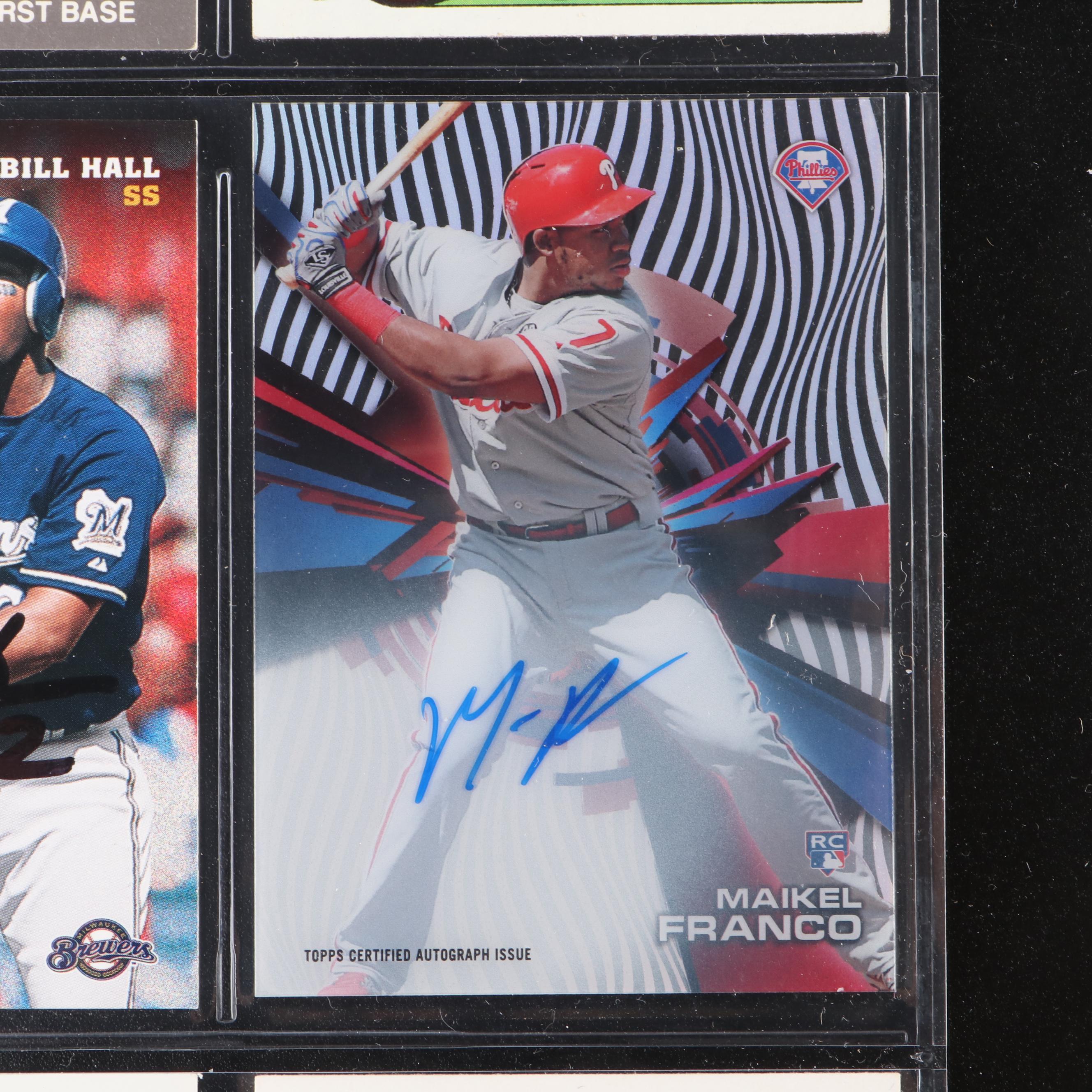 MLB Signed Card Collection, Schoendienst, Perry, Virdon, Konerko and More