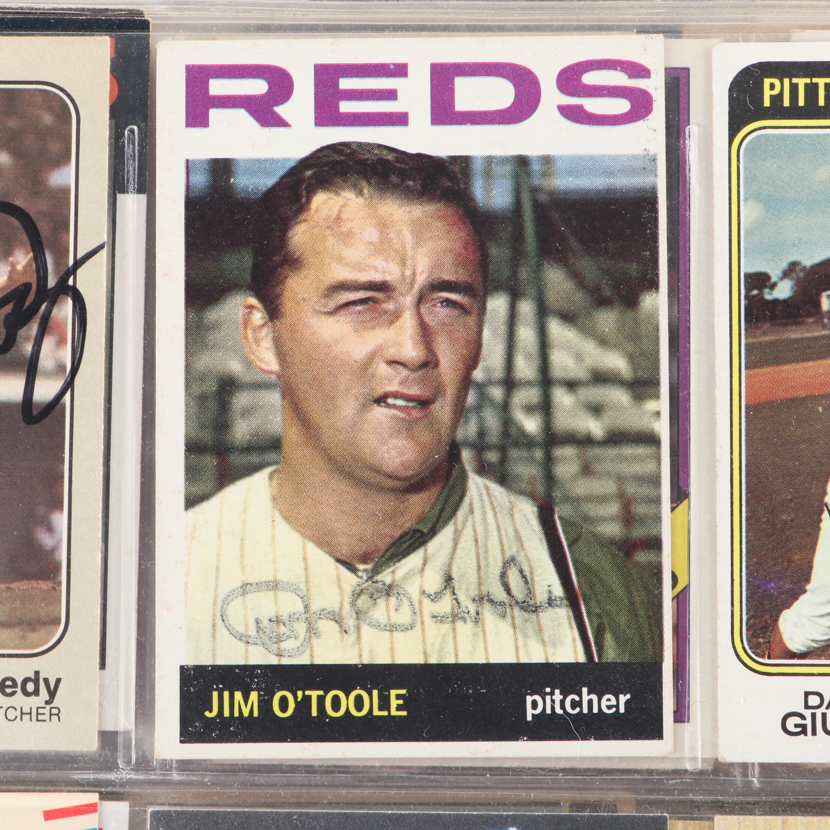 MLB Signed Card Collection, Schoendienst, Perry, Virdon, Konerko and More